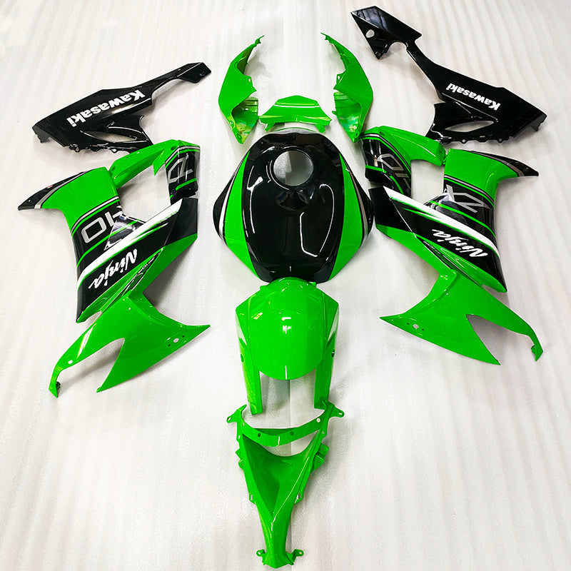 2009-2012 Kawasaki ZX6R 636 Fairing Kit Bodywork Plastic ABS