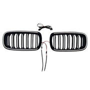 2013-2017 For BMW X5 F15 35d xDrive/35i/35i xDrive/40e xDrive/50i xDrive Double Slat Front Bumper Kidney Grille