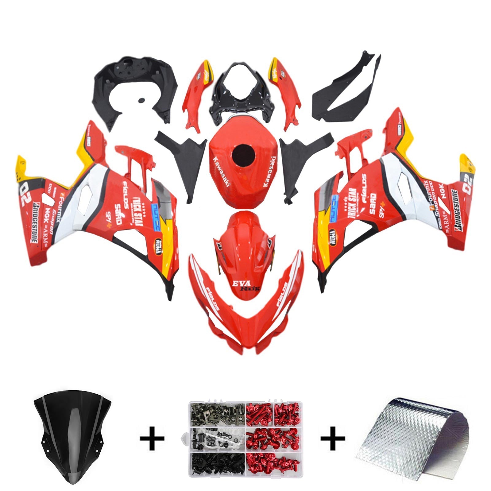 2018-2024 Kawasaki EX400/Ninja400 Fairing Kit
