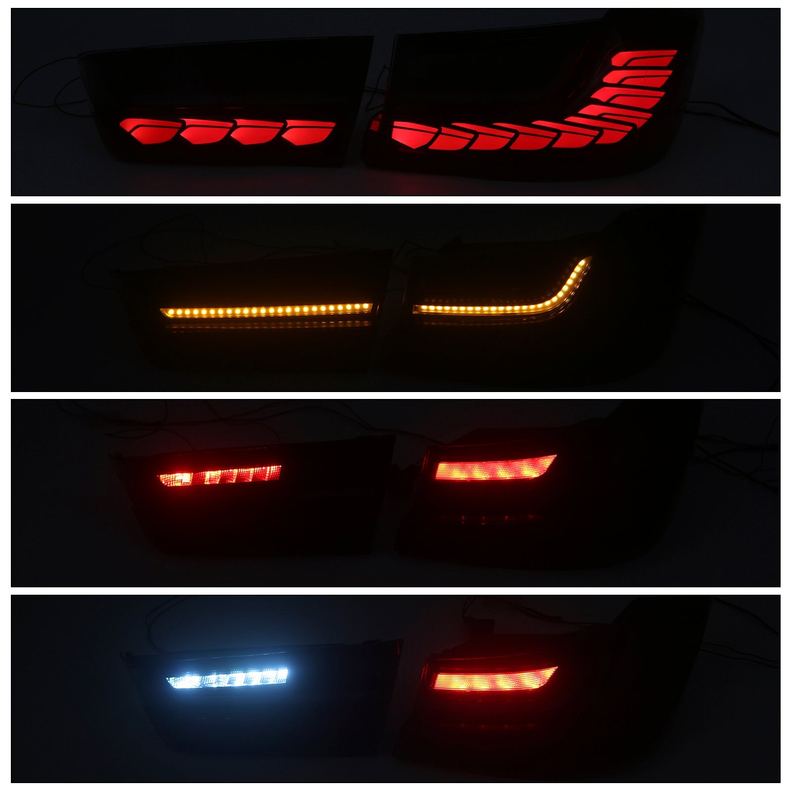 2019-2024 BMW 3 Series G20 G28 G80 M3 L&R Red LED Tail Lights Rear Lamp Assembly