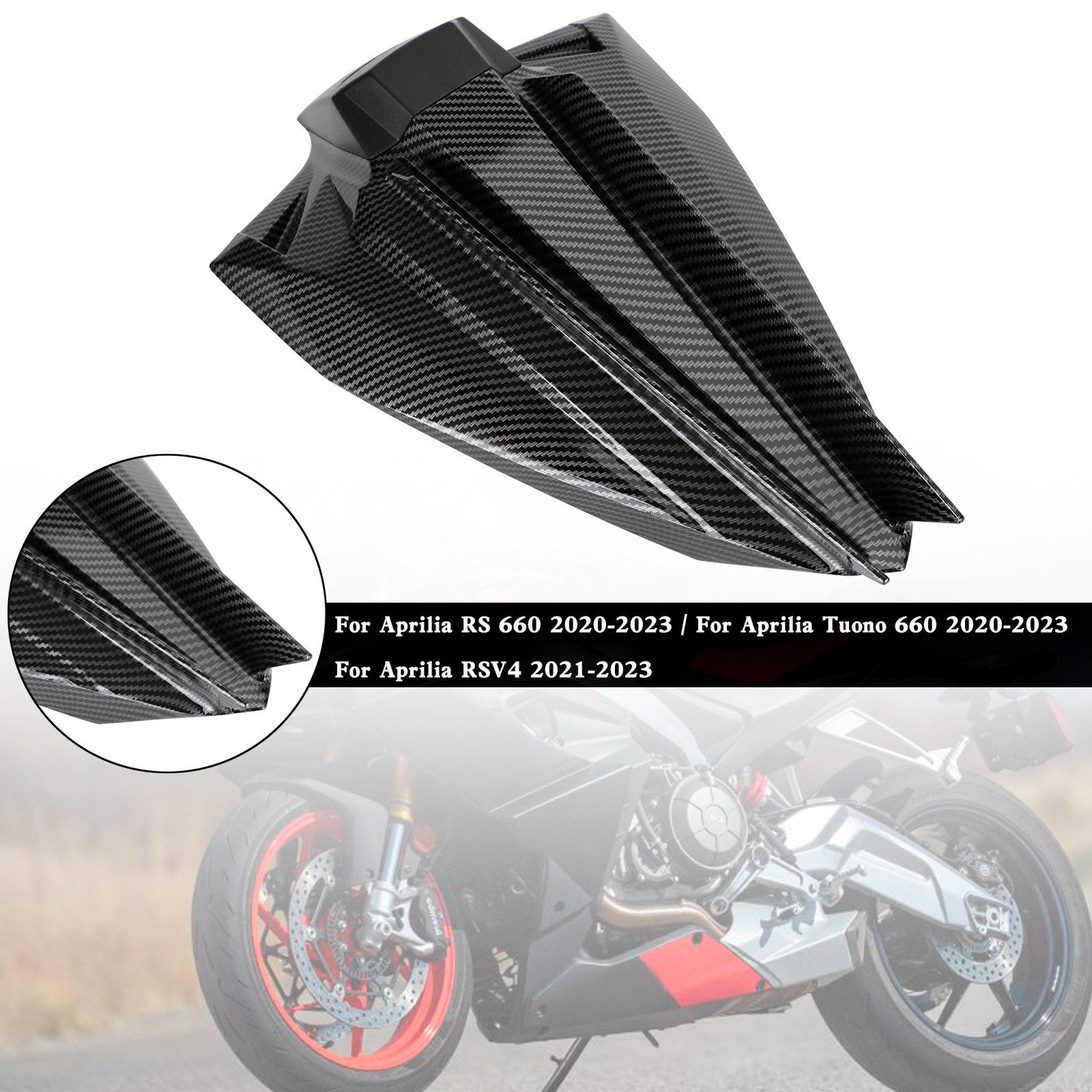 2020-2024 Aprilia Tuono660 RS660 Rear Seat Cover Fairing Cowl