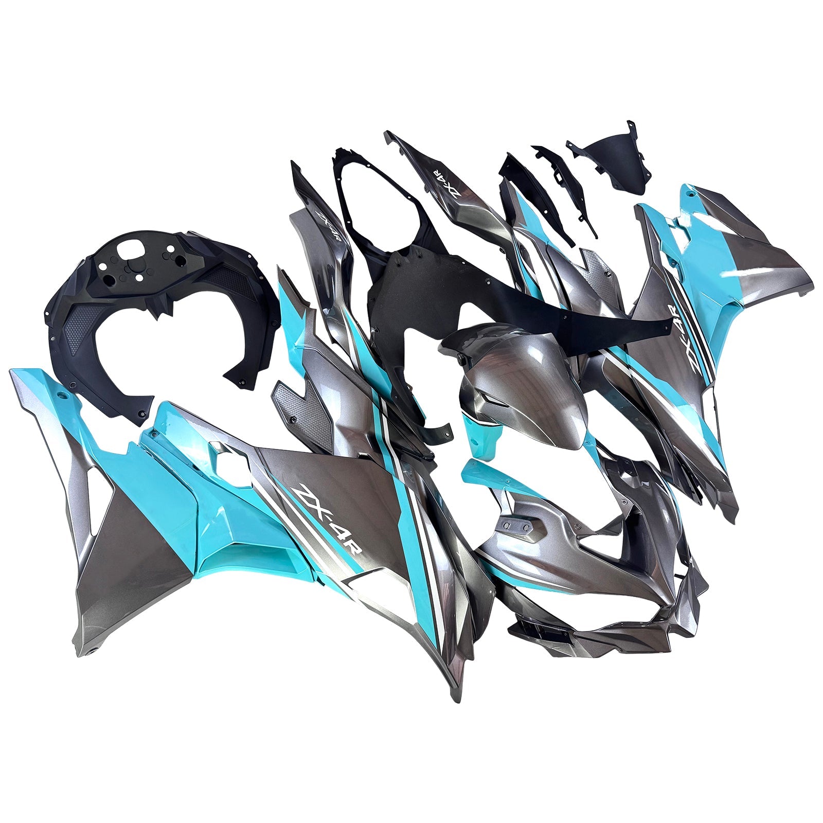 Injection Fairing Kit fit For Kawasaki Ninja ZX-25R ZX-4R ZX-4RR 2019-2026