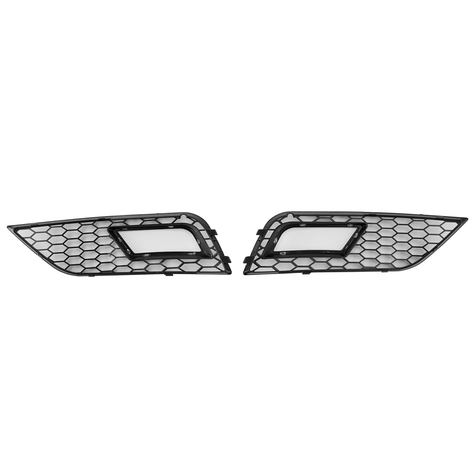 2013-2015 Audi A4 B8.5 Honeycomb Style Fog Light Cover Standard Bumper