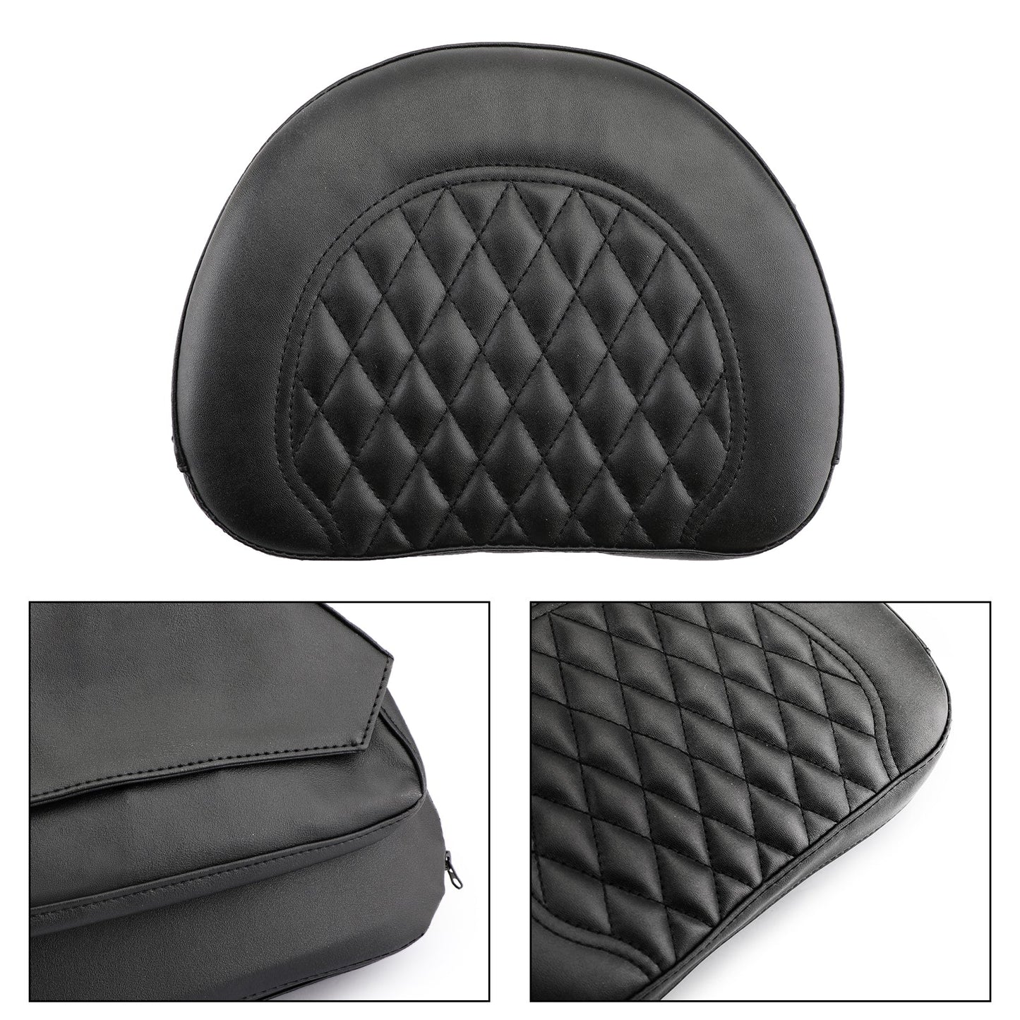 Touring Road Gilde FLTR Road King Generic Driver Rider Backrest Cushion Pad For