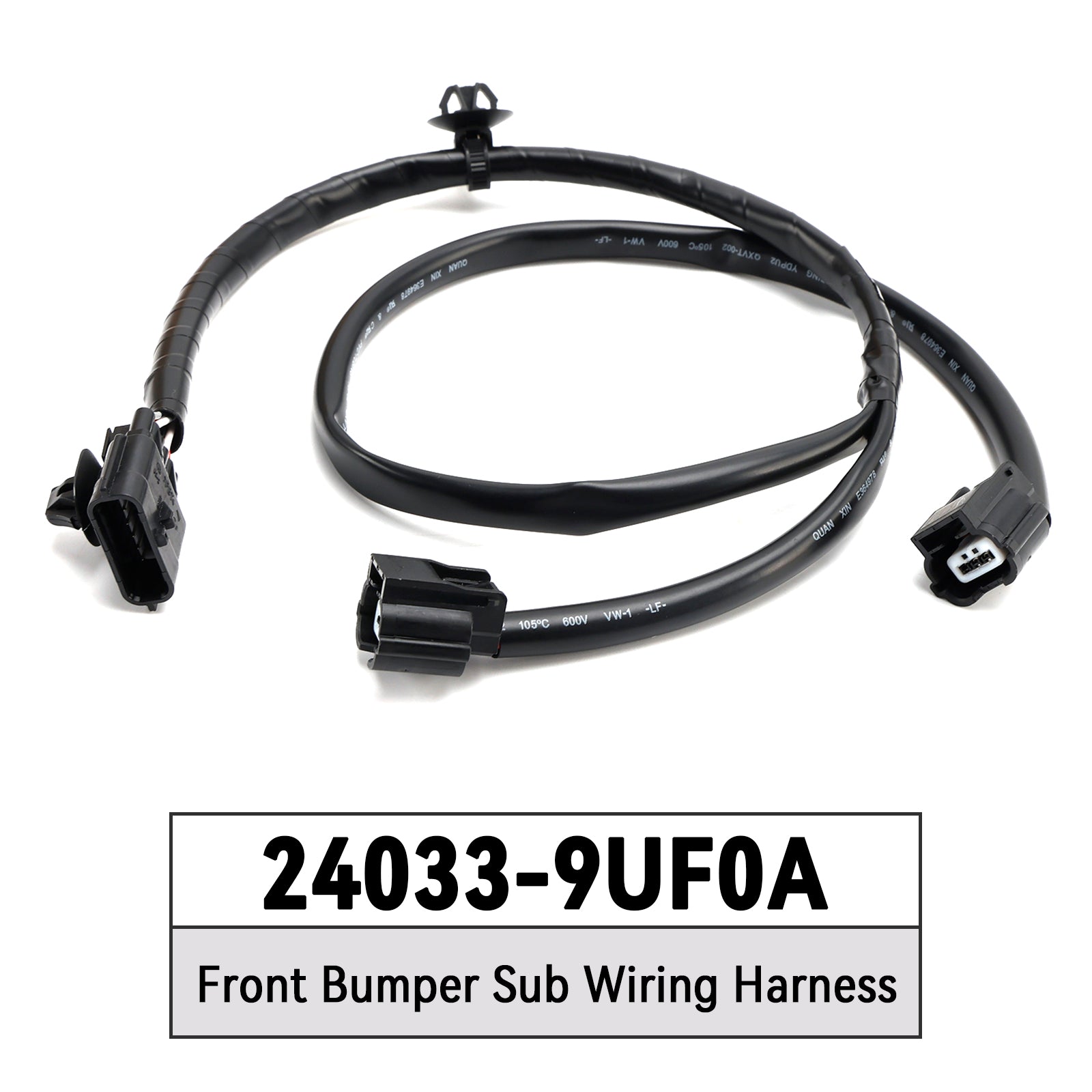 Front Bumper Sub Wiring Harness 24033-9UF0A for Nissan Murano 2018-2024