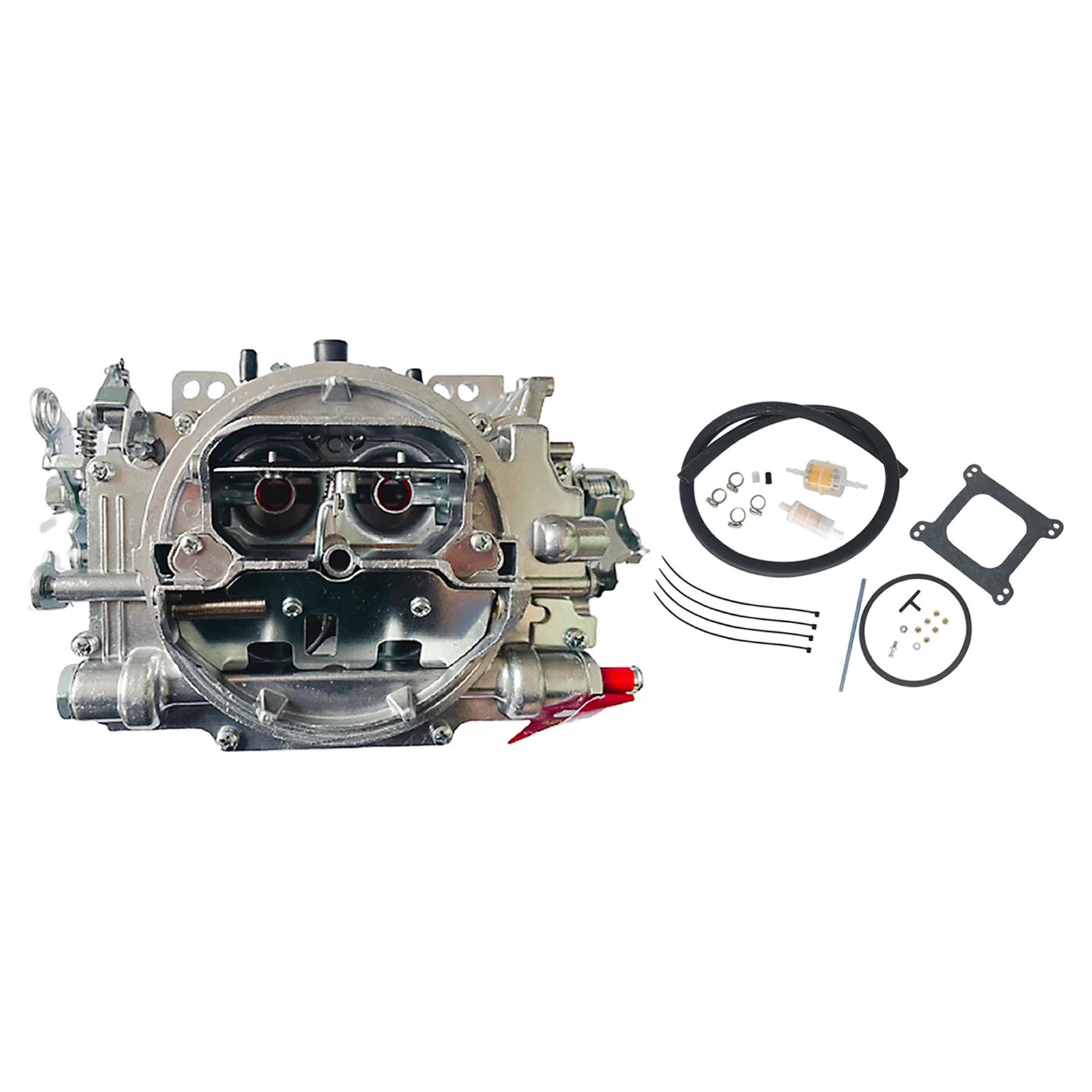 1825 Carburetor 650 CFM 4-Bbl Manual Choke For Thunder Avs 1825 650 CFM
