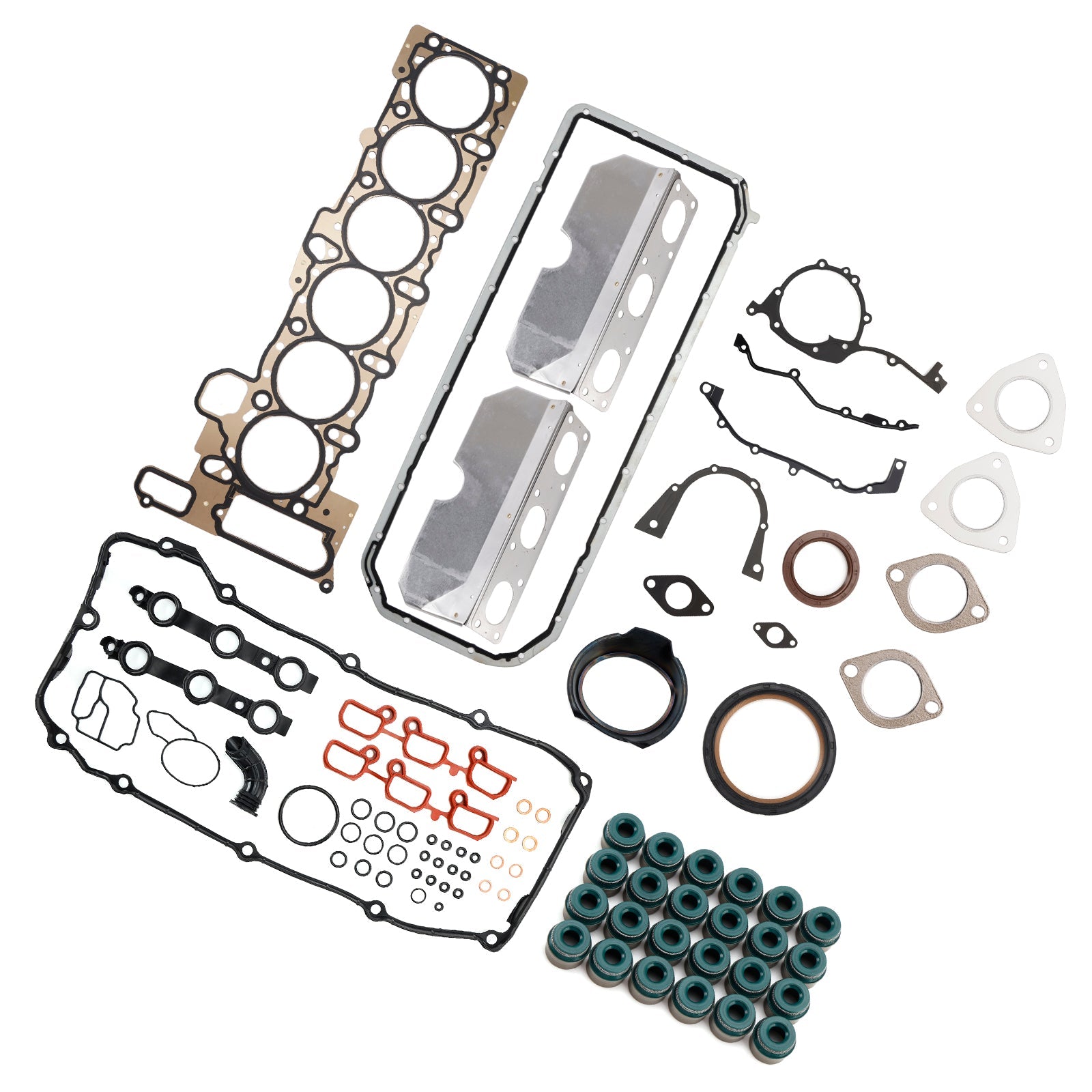 2001-2002 For BMW Z3 (E36) 2.5L 152Cid L6 Dohc M54 Full Engine Head Gasket Set 11611436631