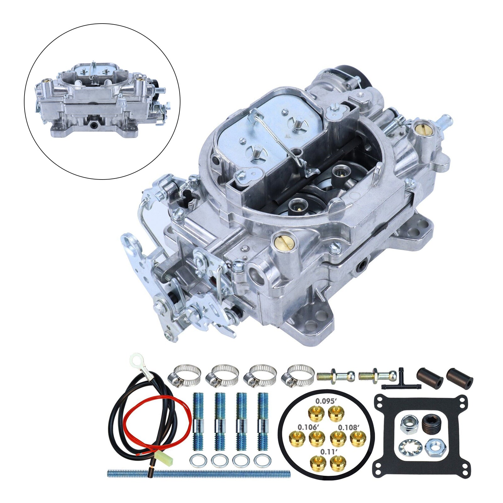 Carburetor 500 CFM Electric Choke 1403 Fit For Edelbrock Carburetor U8