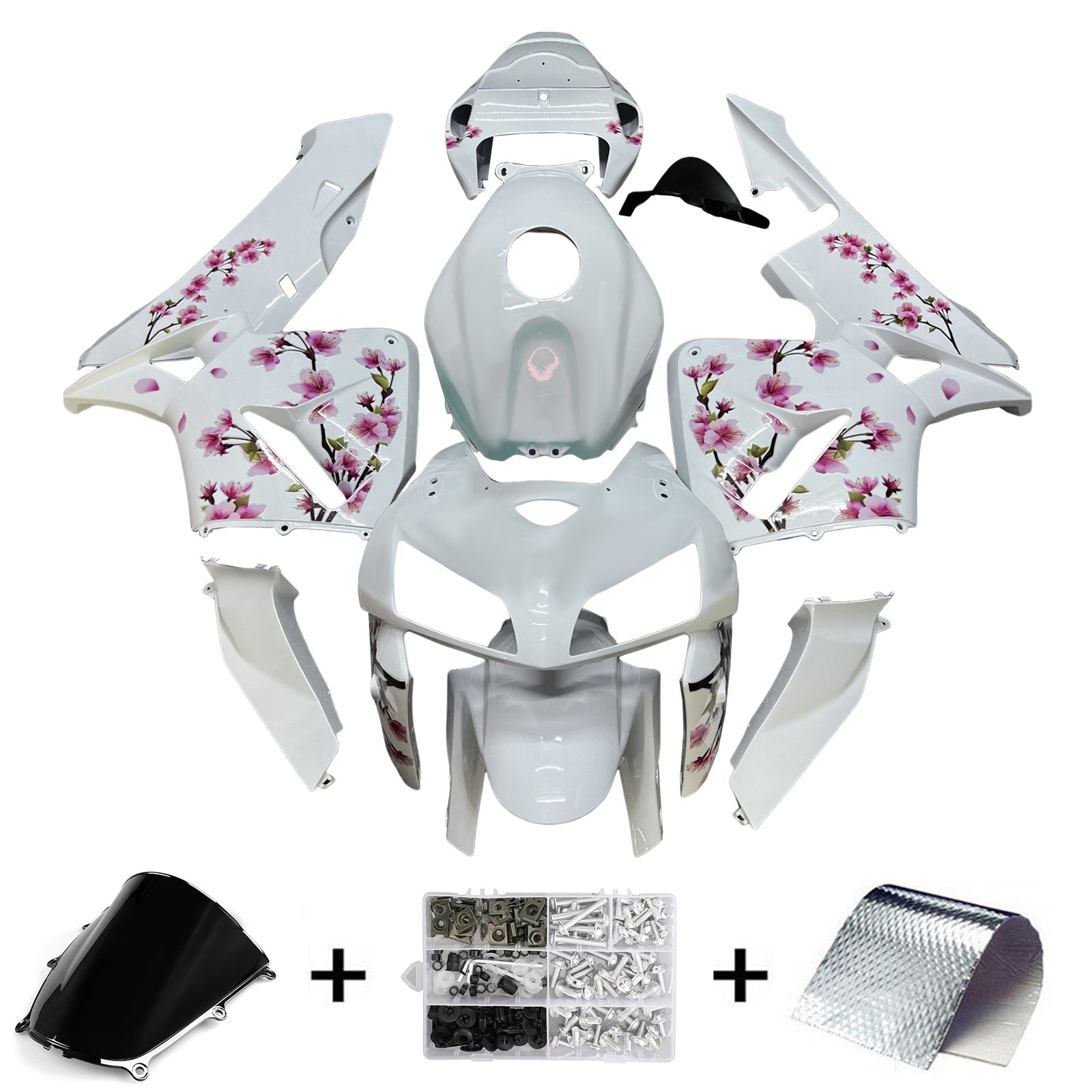 Injection Fairing Kit Bodywork Plastic ABS For Honda CBR600RR 2005-2006 F5