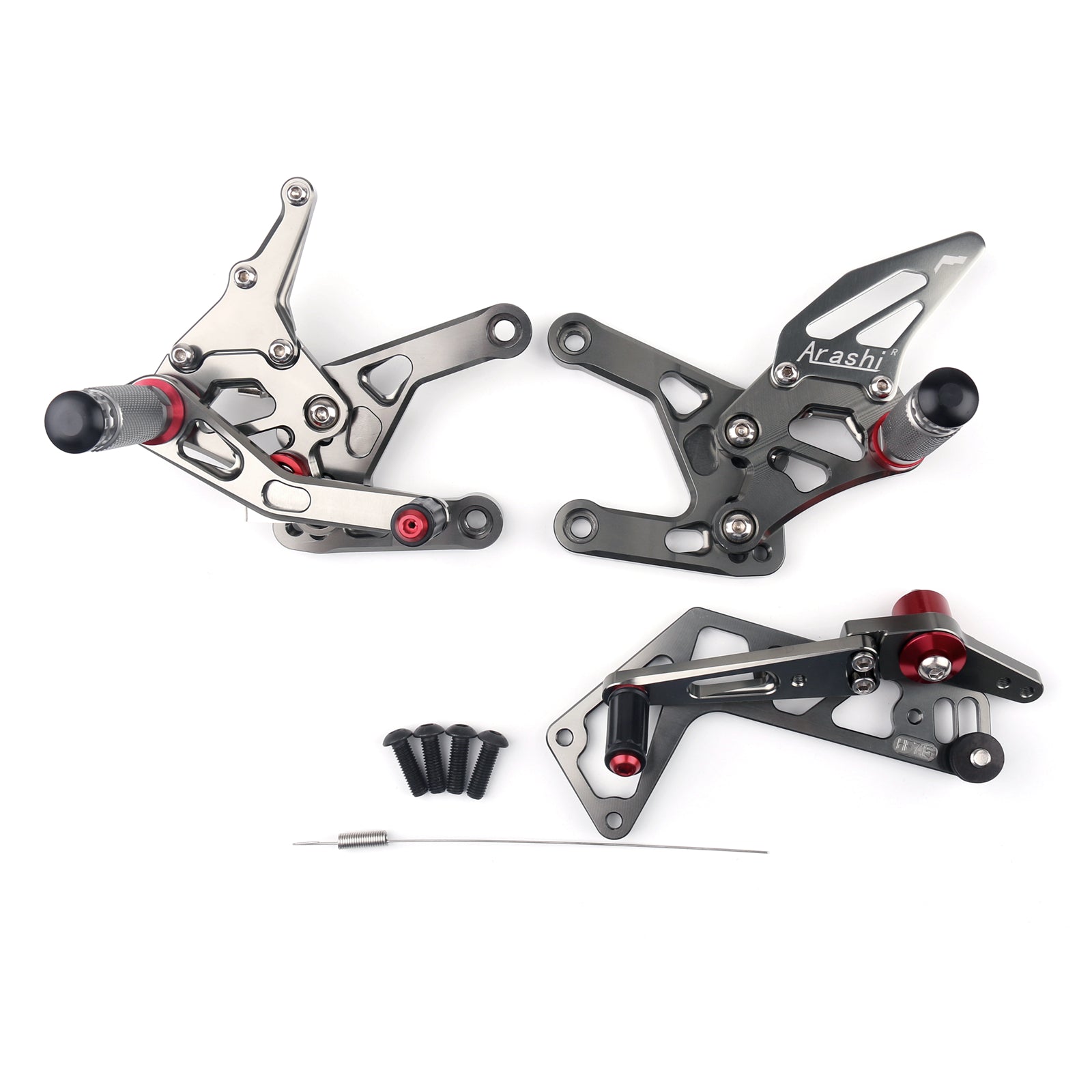 2015-2020 Yamaha YZF R1 R1M R1S CNC Racing Footrest Rearsets Rear Set Foot pegs Generic