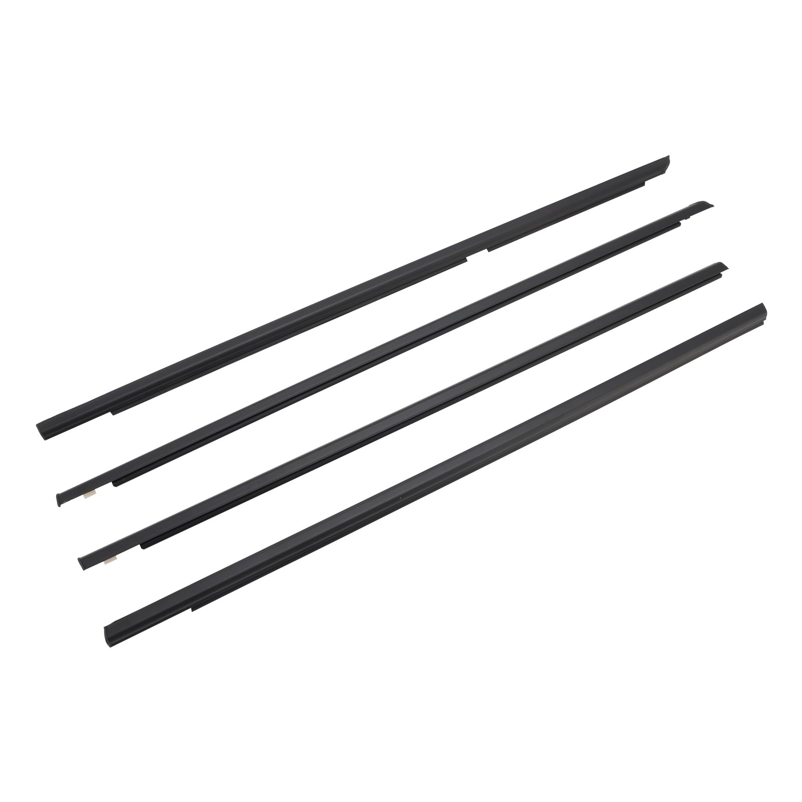2009-2013 Suzuki Grand Vitara 4PCS Door Glass Belt Outer Molding Weatherstrip 83811-65J00