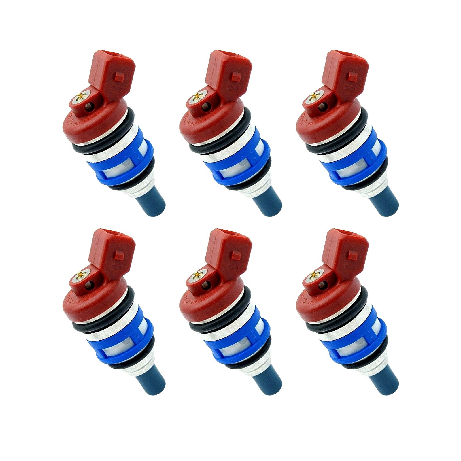 1984-1990 For Nissan 300ZX 3.0 6Pcs Fuel Injector 660302911 16600-15V02
