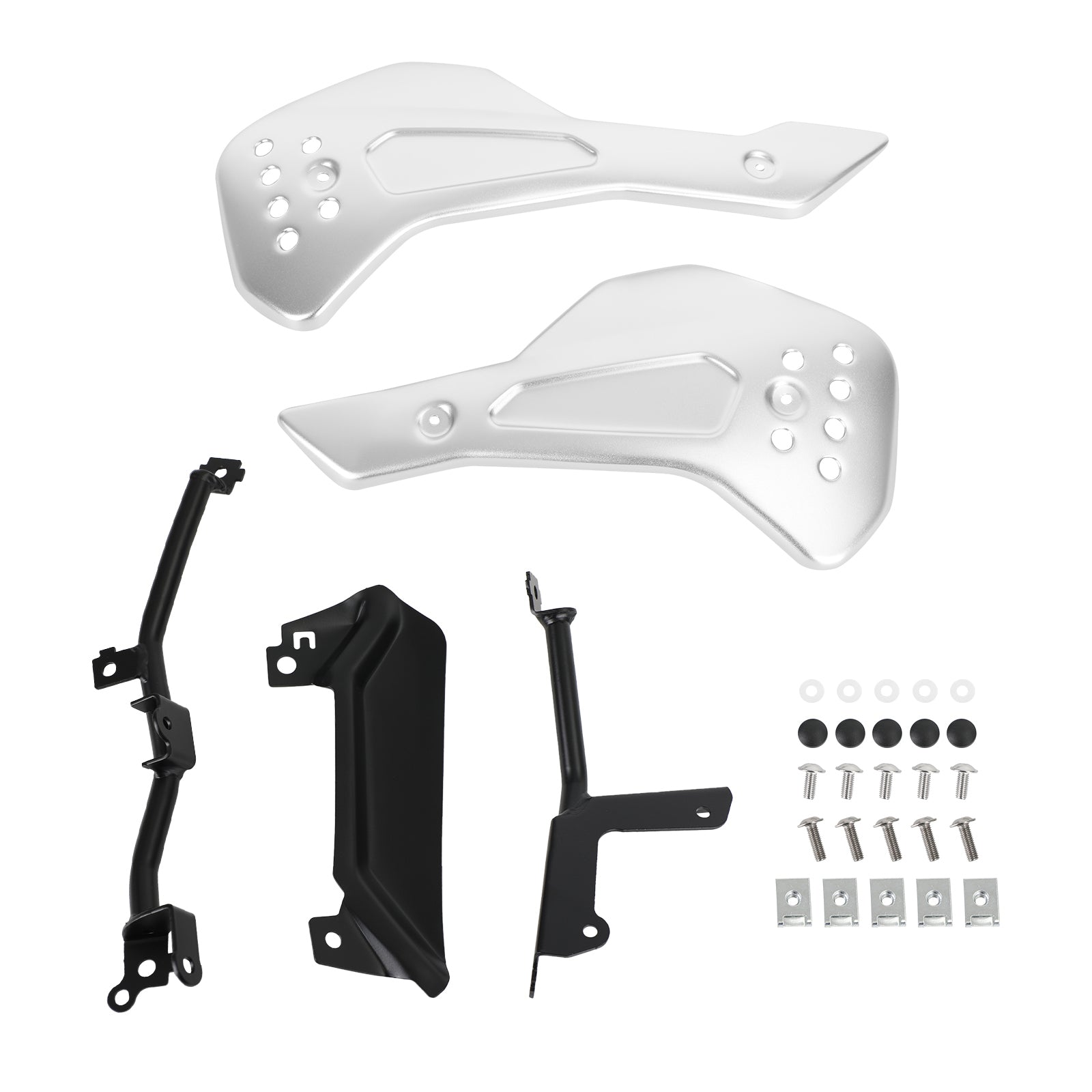 2021 Trident 660 Lower Engine Belly Protection Plates Side Fairing Generic