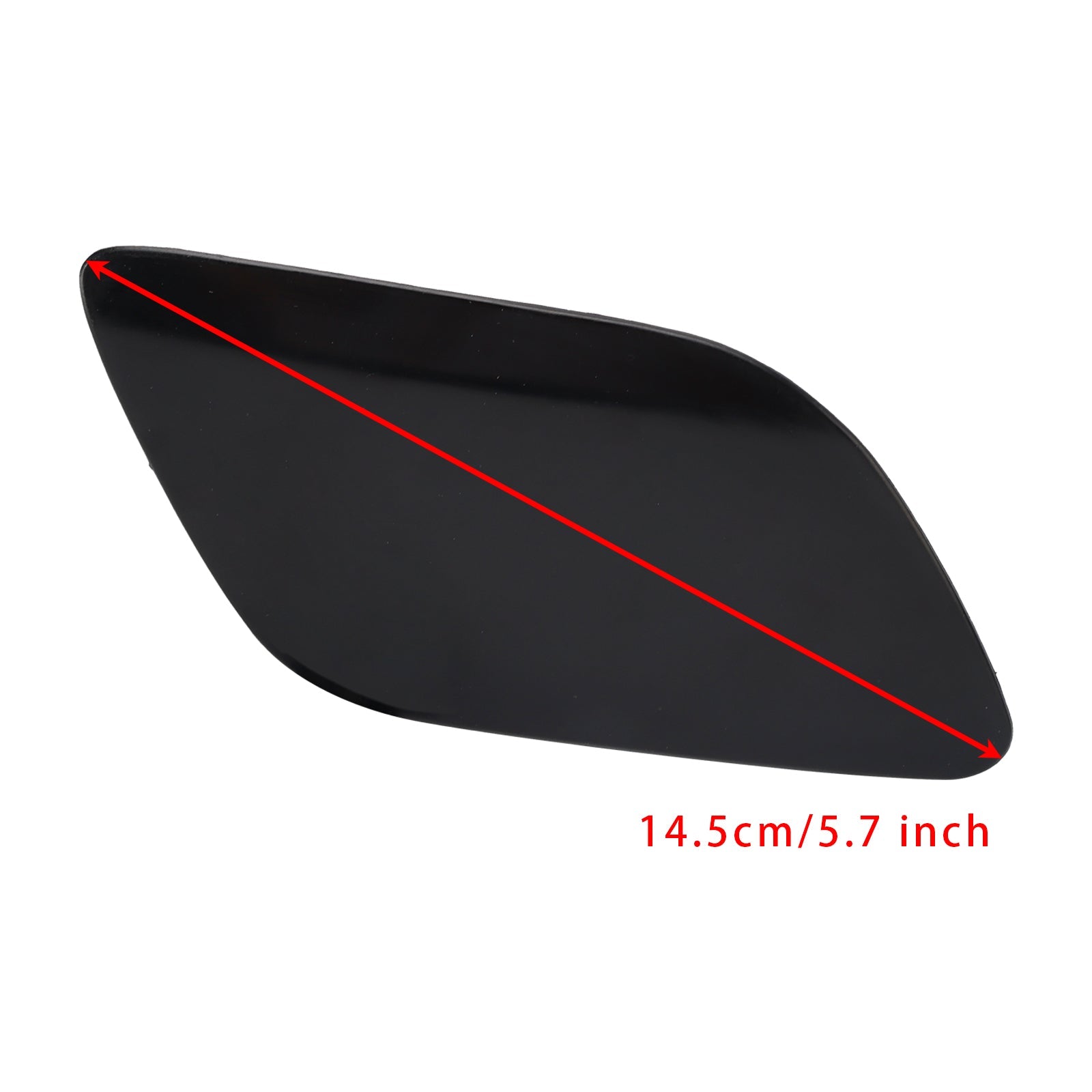 Left+Right Front Bumper Headlight Washer Cover Nozzle Cap For Audi Q7 2010-2015