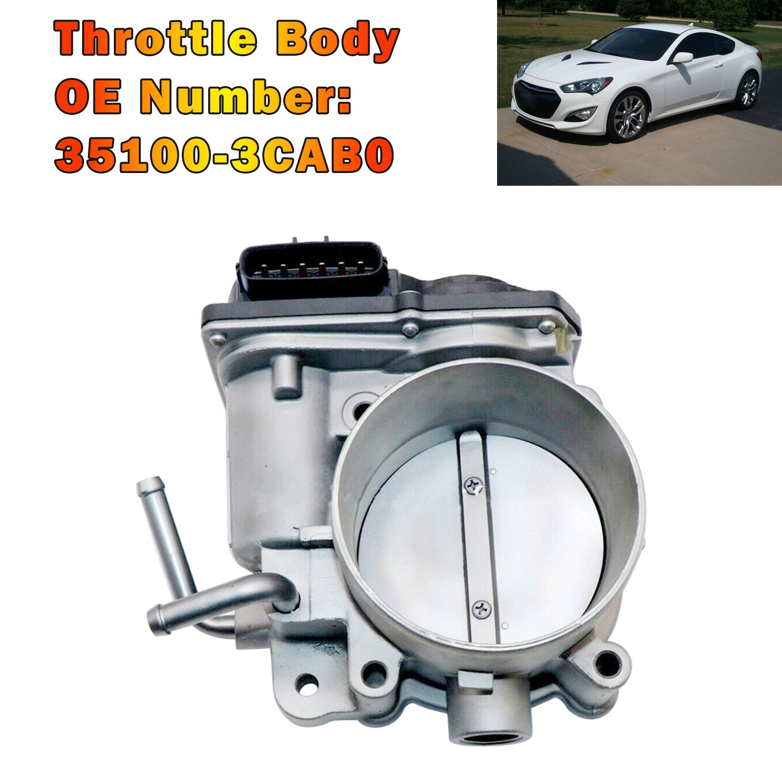 2012-2016 For Hyundai Genesis Coupe Throttle Body Assembly 35100-3CAB0