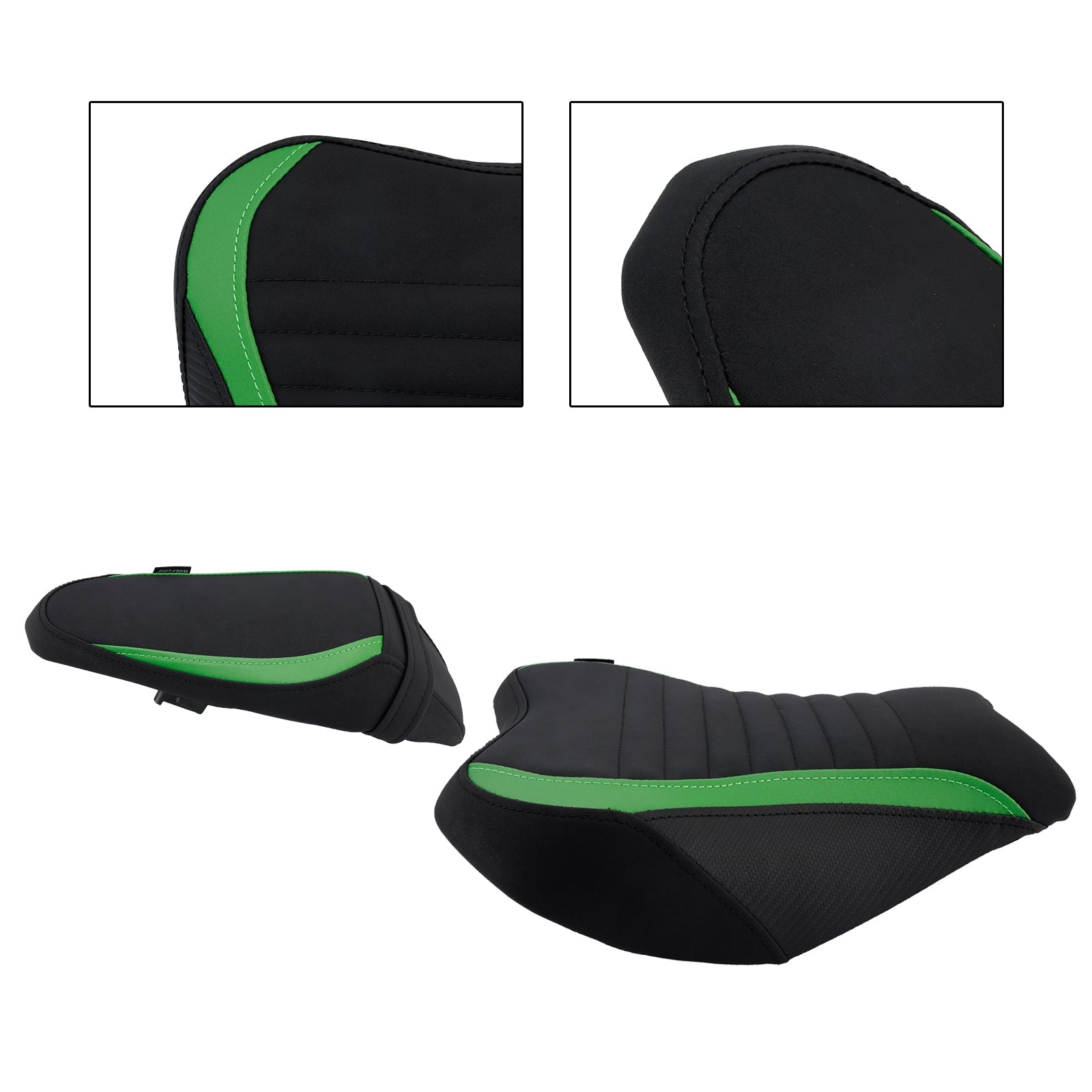 2017-2024 For Kawasaki Ninja Z900 Complete Cushion Rider Passenger Seat Black