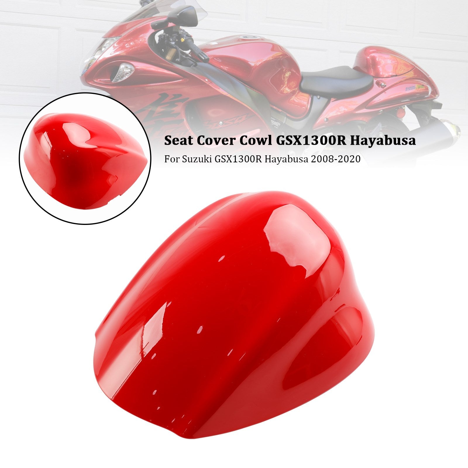 2008-2020 Suzuki GSX1300R GSX-R1300 Hayabusa Rear Seat Fairing Cover