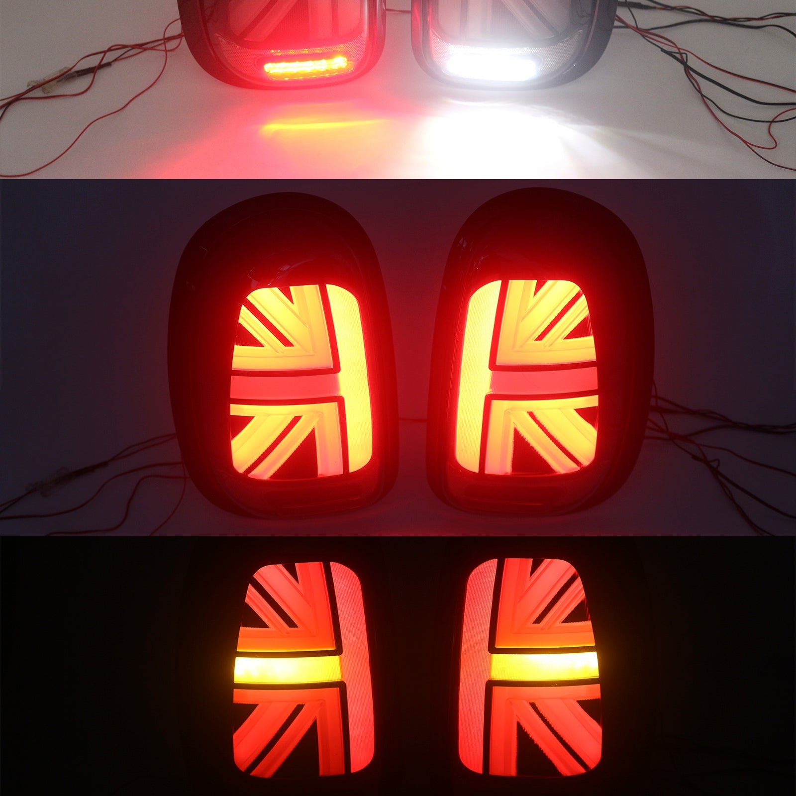 2010-2016 BMW MINI Countryman R60 L&R LED Tail lights Lamps Smoked