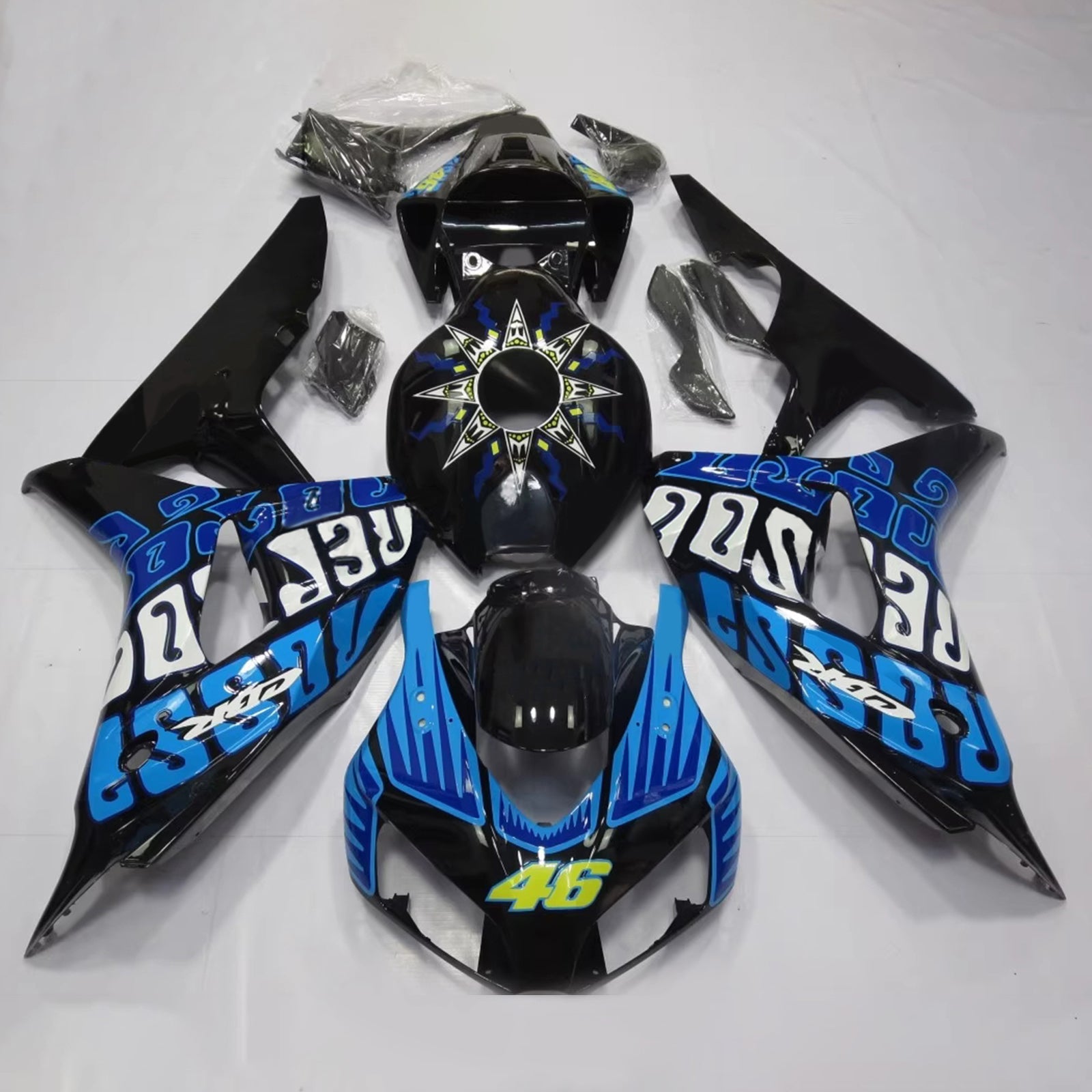 Injection Fairing Kit Bodywork Plastic ABS For Honda CBR1000RR 2006-2007