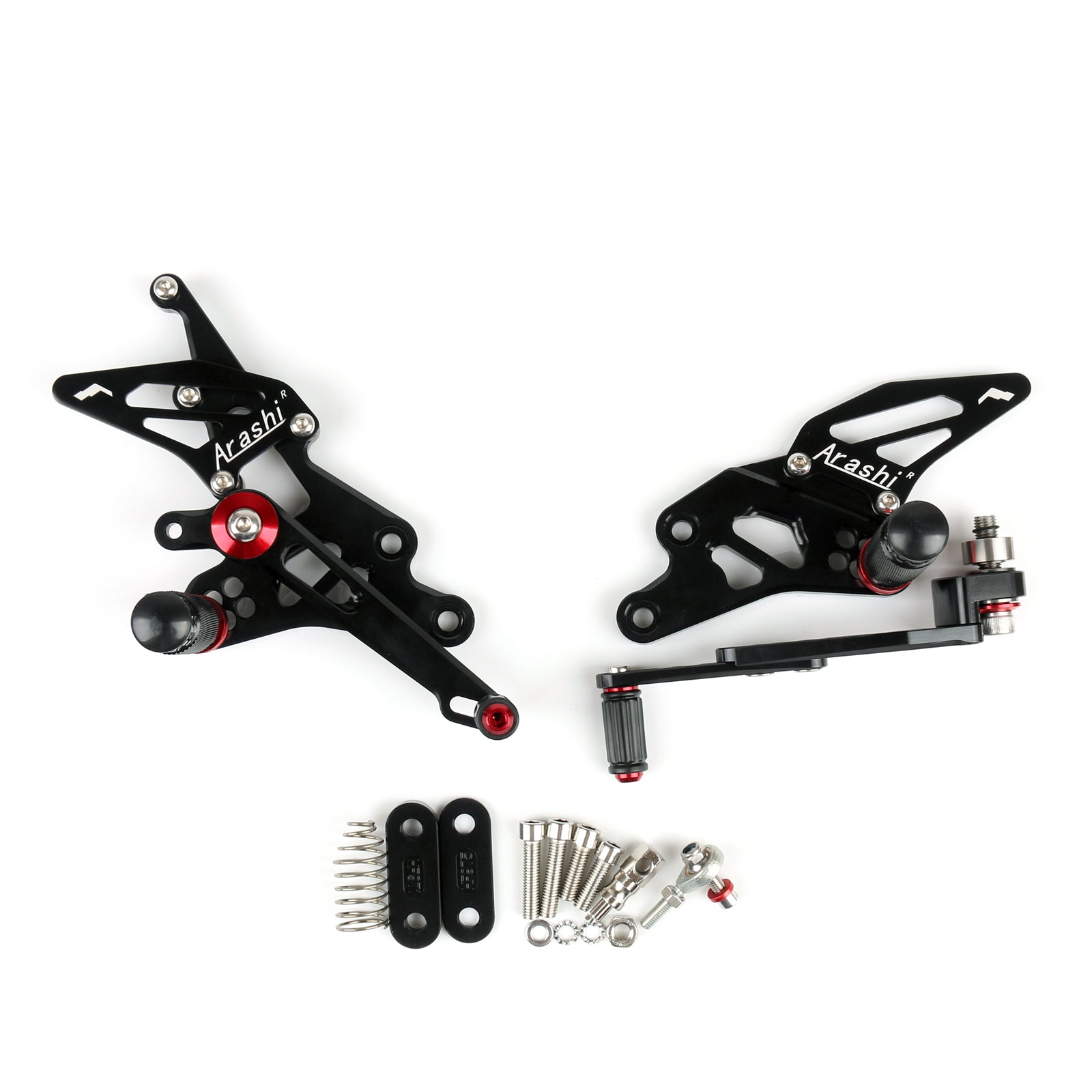 2009-2016 Suzuki GSXR1000 CNC Adjustable Rearset Foot Rest Peg Rear Set Generic