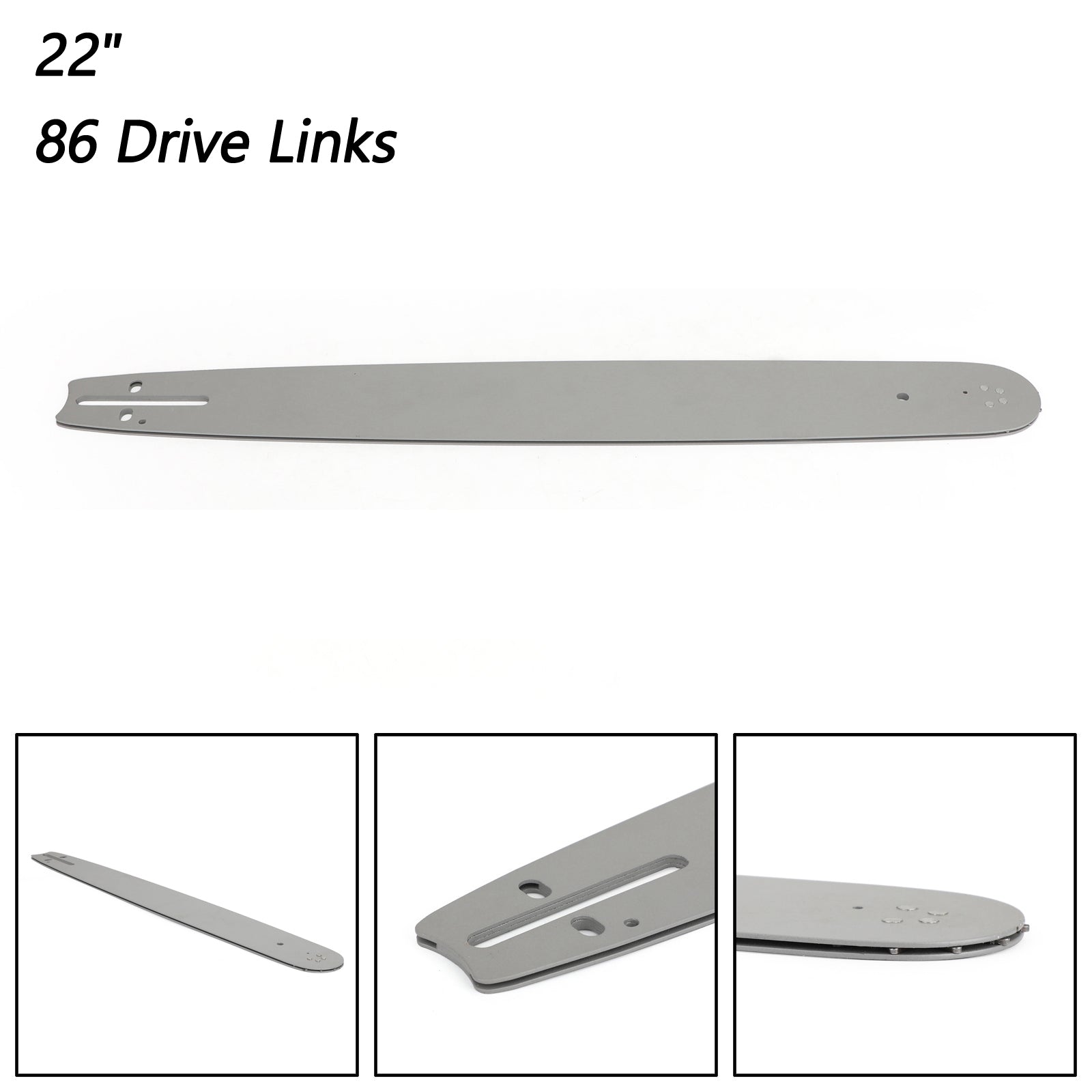 22'' CHAINSAW GUIDE BAR 0.325'' 0.778 Guage For 52CC 58CC CHAINSAW 5200 5800 Generic