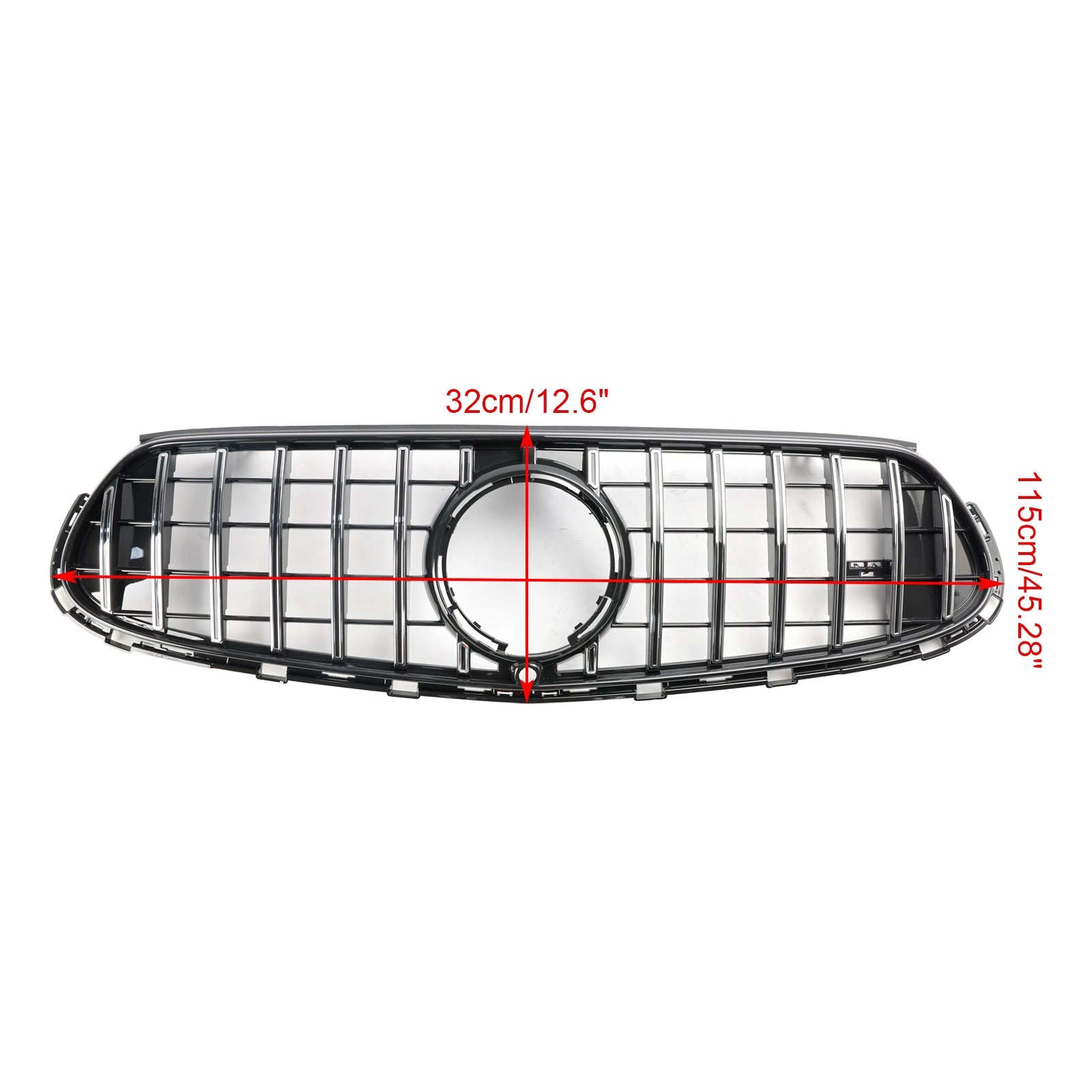 2022 2023 2024 Mercedes GLC X254 C254 with AMG-Line Front Bumper Upper Grill Grille