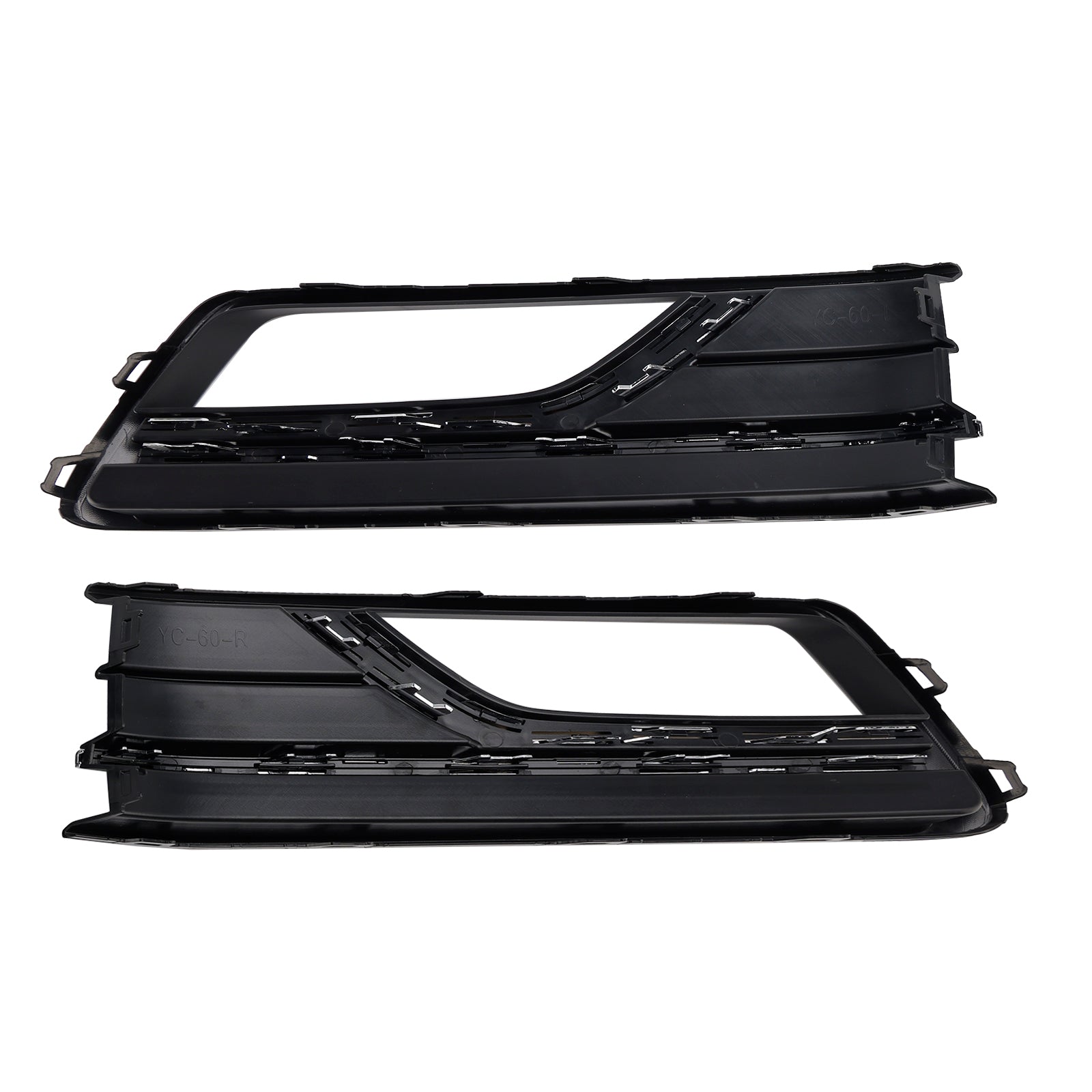 2PCS Fog Light Lamp Grille Cover Fit VW Passat B8 NMS (USA Car) 2016-2018