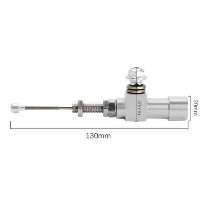 Motorcycle Hydraulic Clutch Master Cylinder Rod Brake Pump M10X1.25Mm Aluminum Generic