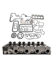 Complete Cylinder Head+Gasket Kit For Kubota V1902 Holland Skid Steer L555 L553