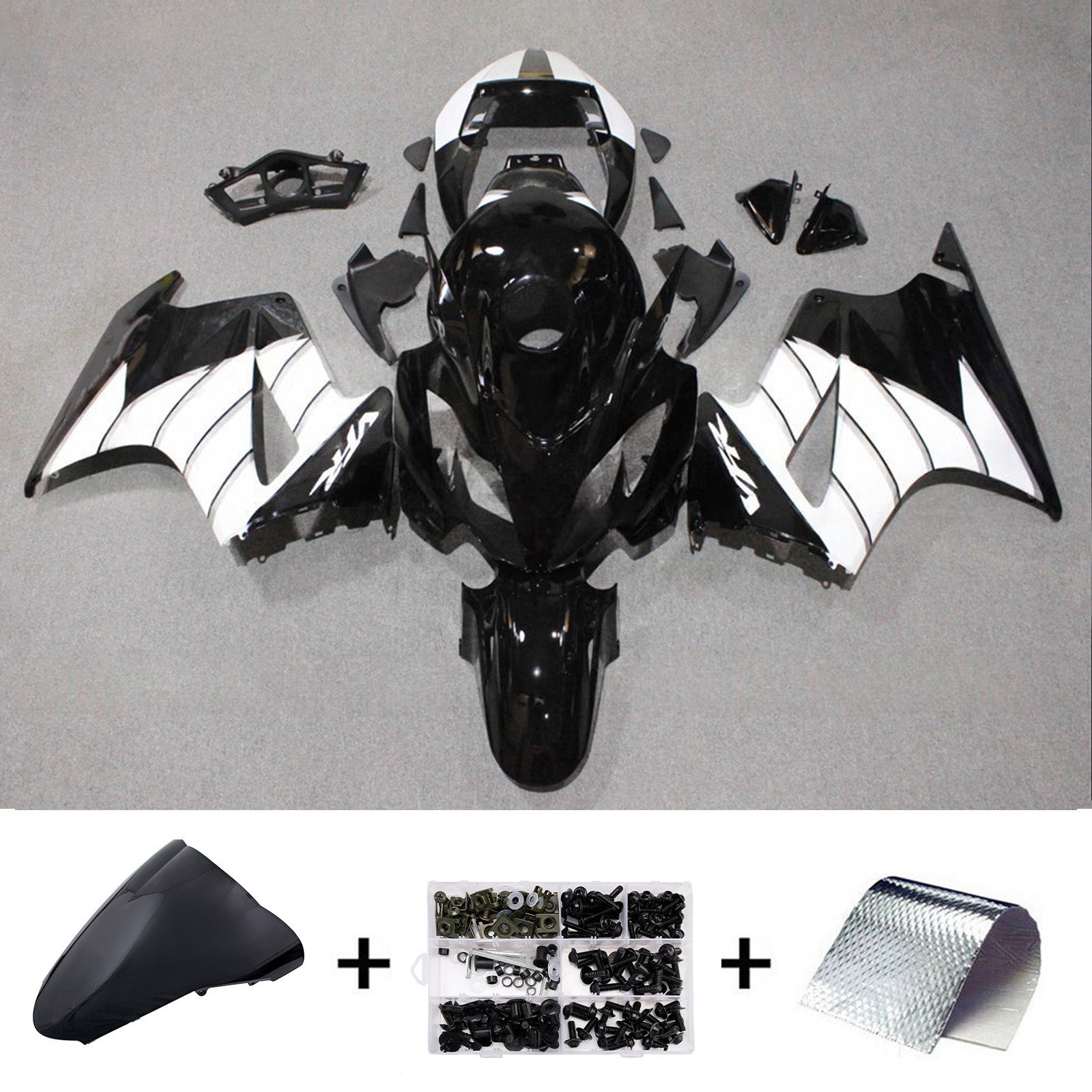 Injection ABS Plastic Bodywork Fairing Fit For Honda VFR800 2002-2012