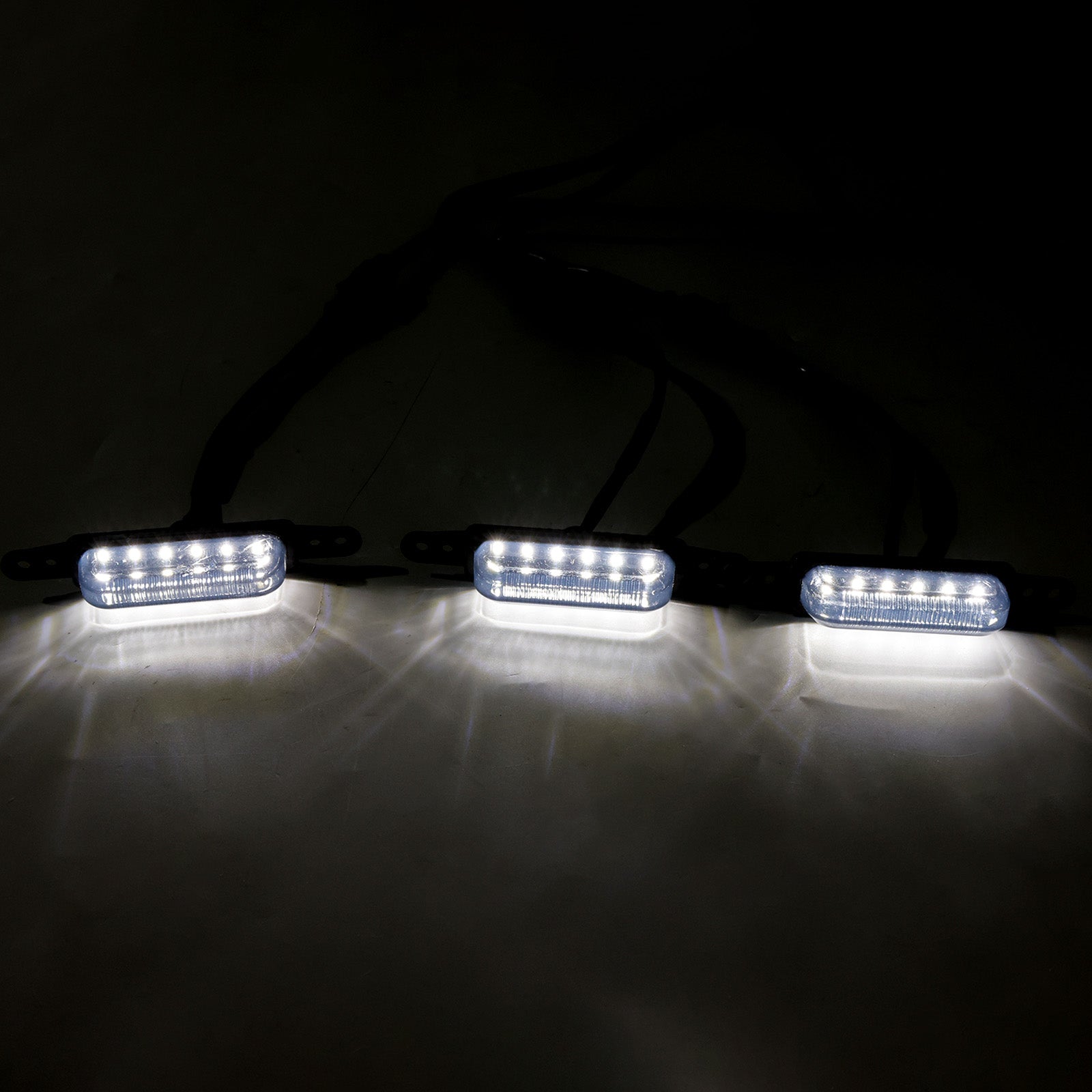 2023-2025 Ford Ranger Next Gen Wildtrak White Led Light Front Bumper Grille