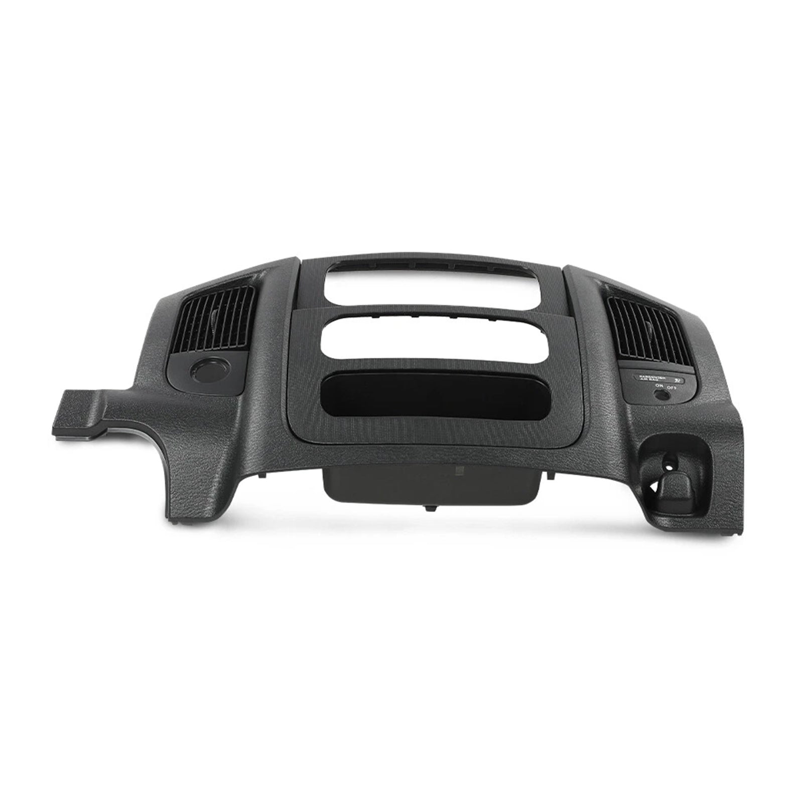 2002-2005 Dodge Ram 1500 Center Dash Radio Trim Air Vent Bezel Panel Black
