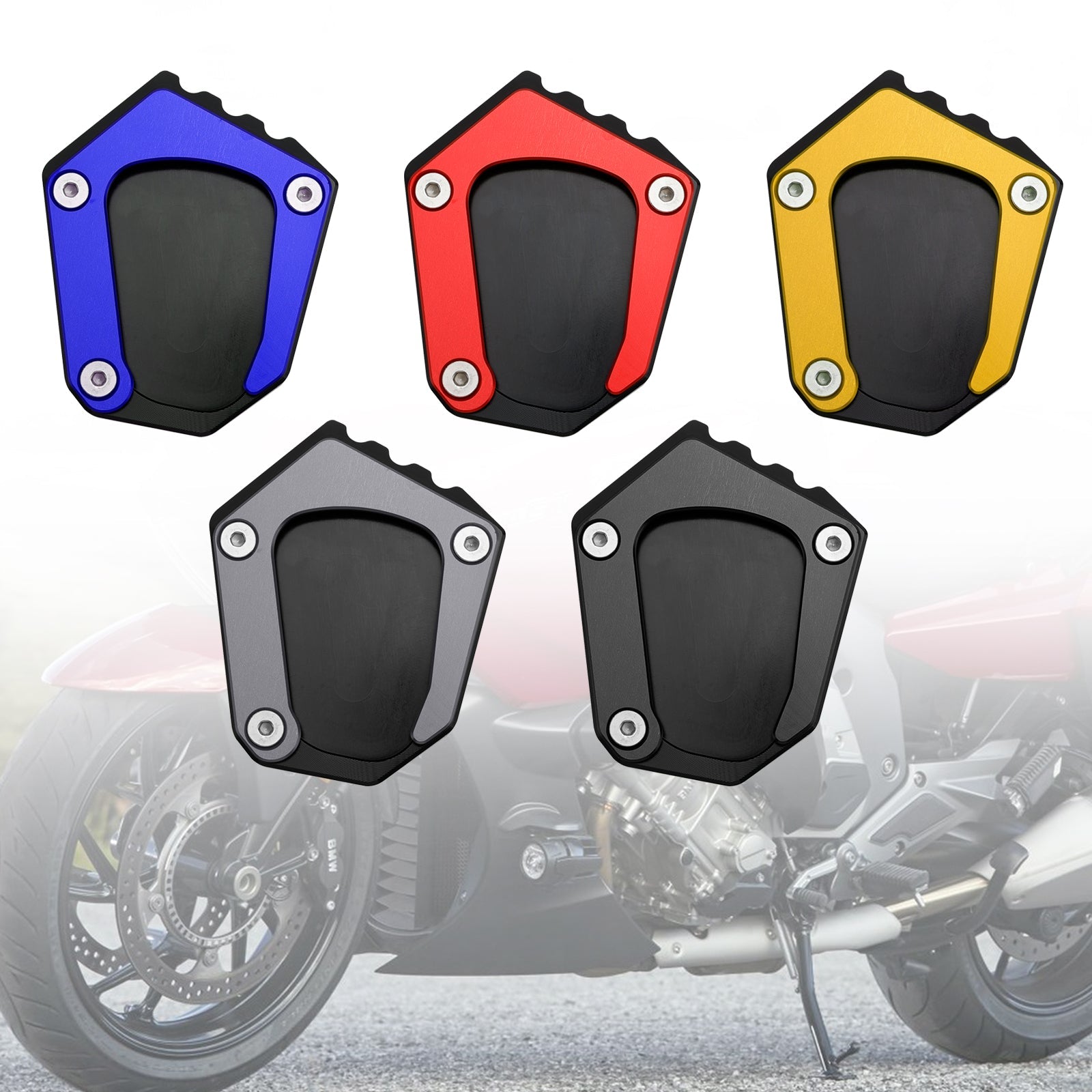 2016-2022 BMW K1600 Kickstand Enlarge Plate Pad