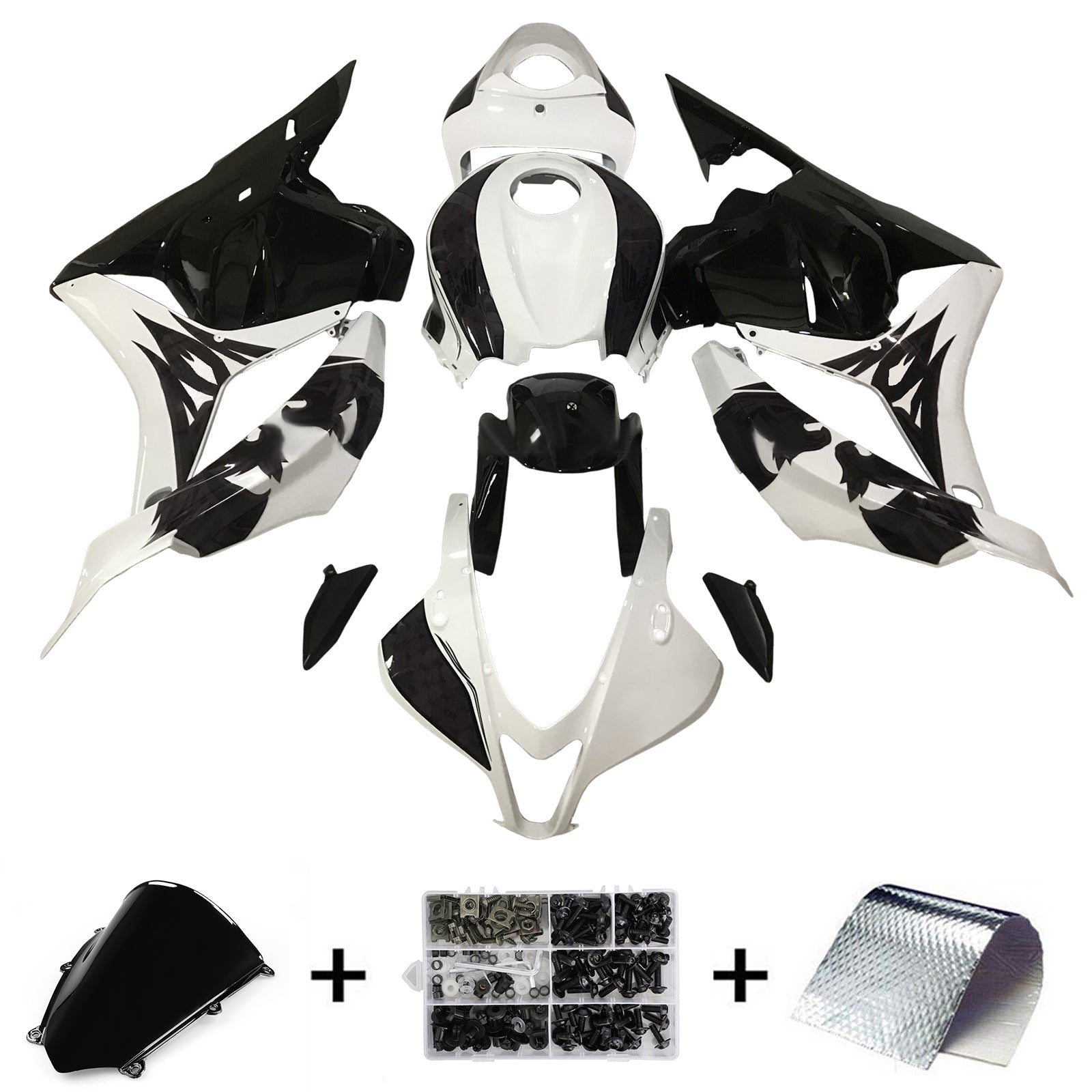 Injection Fairing Kit Bodywork Plastic ABS For Honda CBR600RR 2009-2012 F5