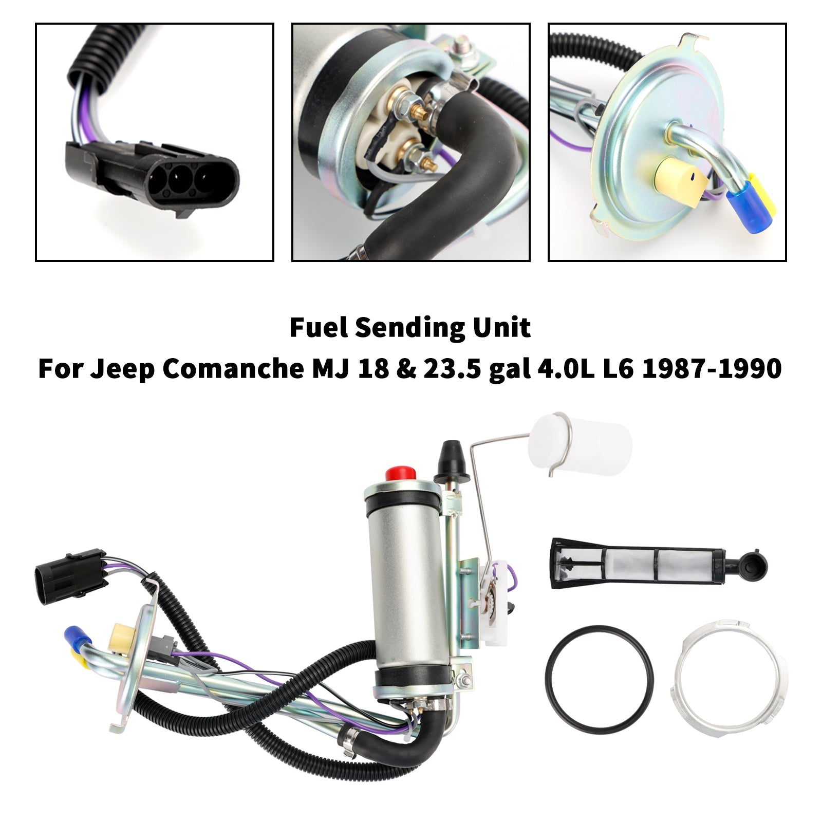 1987-1990 Jeep Comanche MJ Gas Tank Sending Unit w/ F.I. w/ the Fuel Pump
