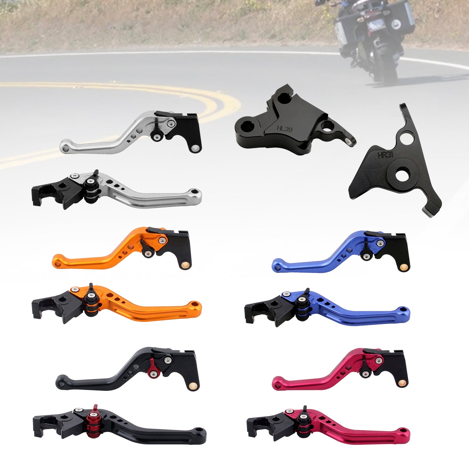 NEW Short Clutch Brake Lever fit for CFMOTO 450SS 450SR 21-23 450NK 23-24