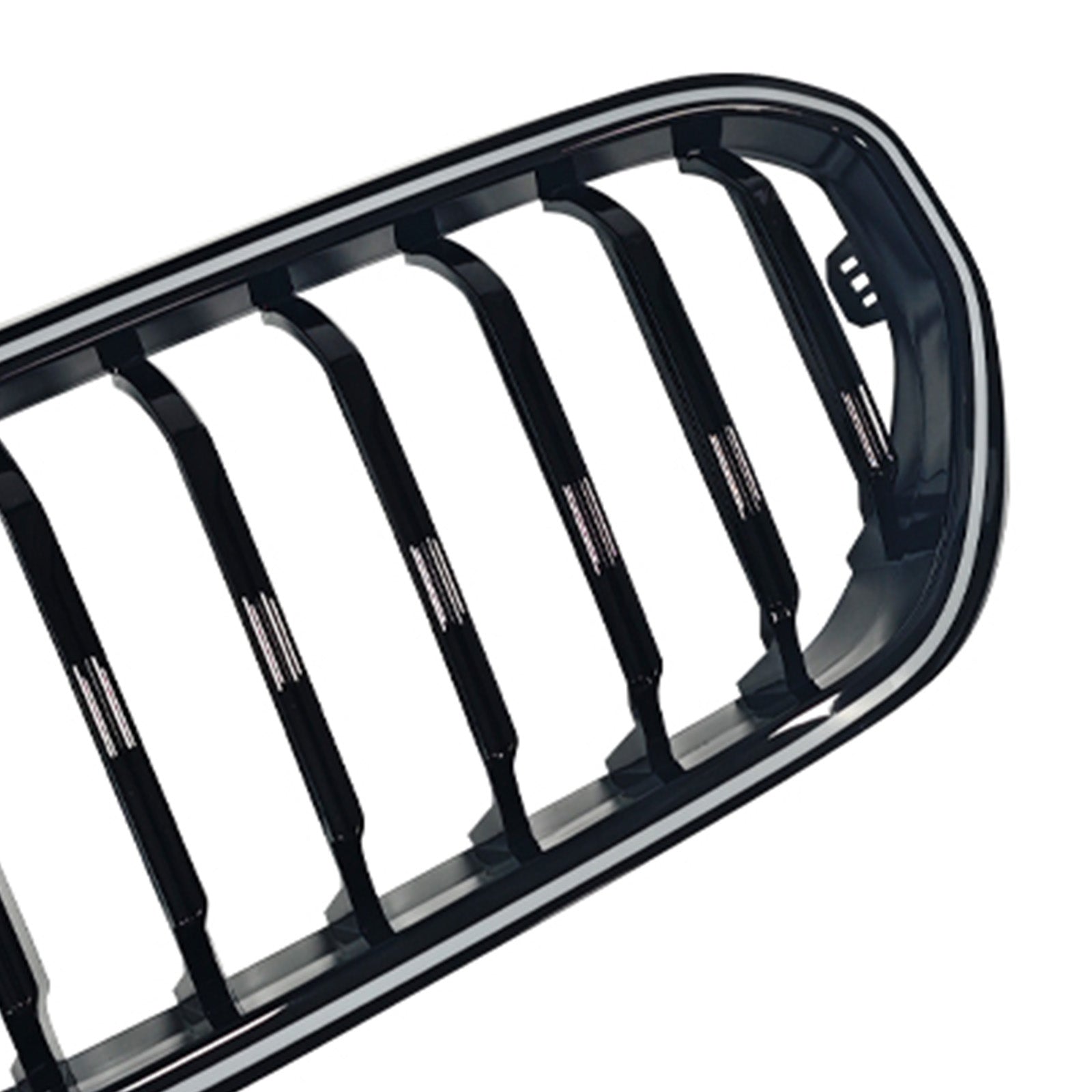 2021-2024 Fit BMW 5 Series G30 G38 Gloss Black Front Kidney Grill Grille