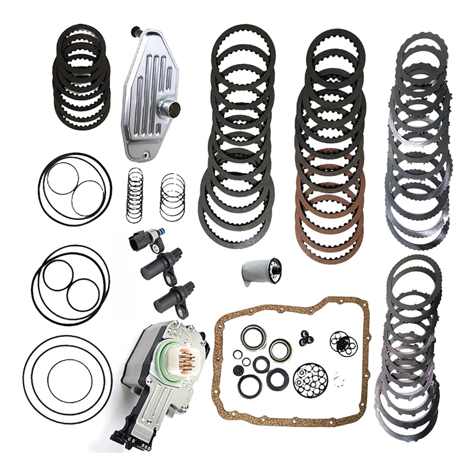 2009 Dodge Ram 3500 5.7 L Transmission Master Rebuild Kit & 4WD Filter Friction Steel 45RFE 545RFE 65RFE