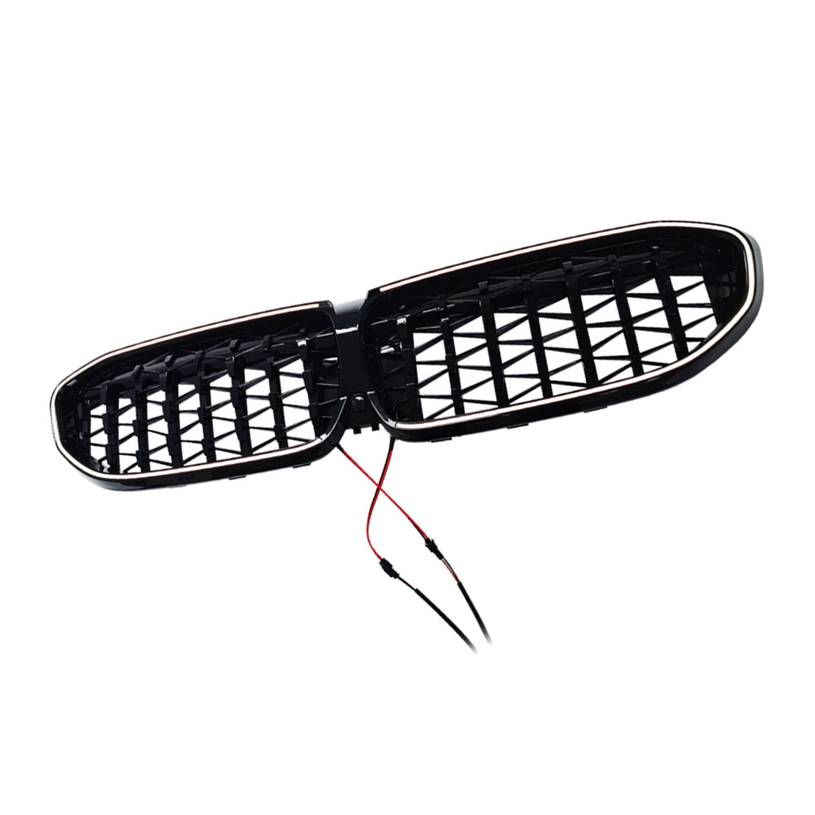2019-2022 Fit BMW 3 Series G20 Diamond Kidney Grille Grill 51138072085 Black