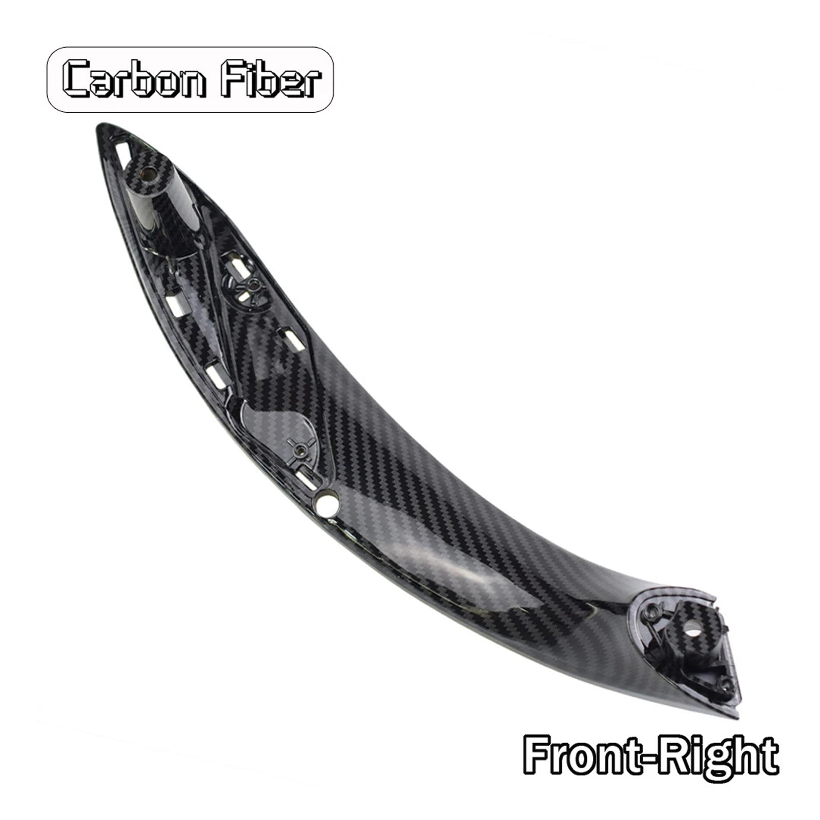 4PCS Carbon Inner Trim Door Pull Handle for BMW F30 F80 F31 F32 F33 F35