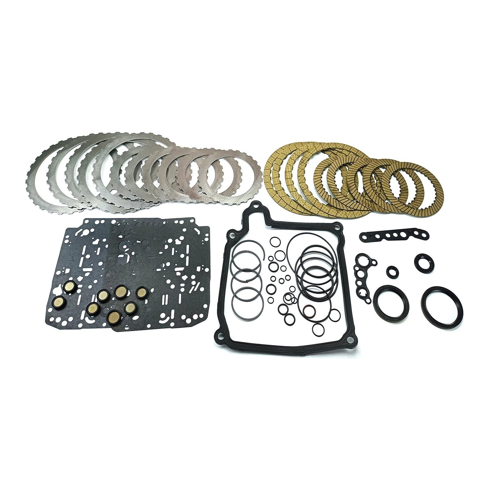 2004-2014 VW COLF/GOLF PLUS/GTI L4 1.4L 1.9L2.0L /V6 3.2L Transmission Master Rebuild Kit Overhaul Clutch Plates 02E DQ250 T19800A