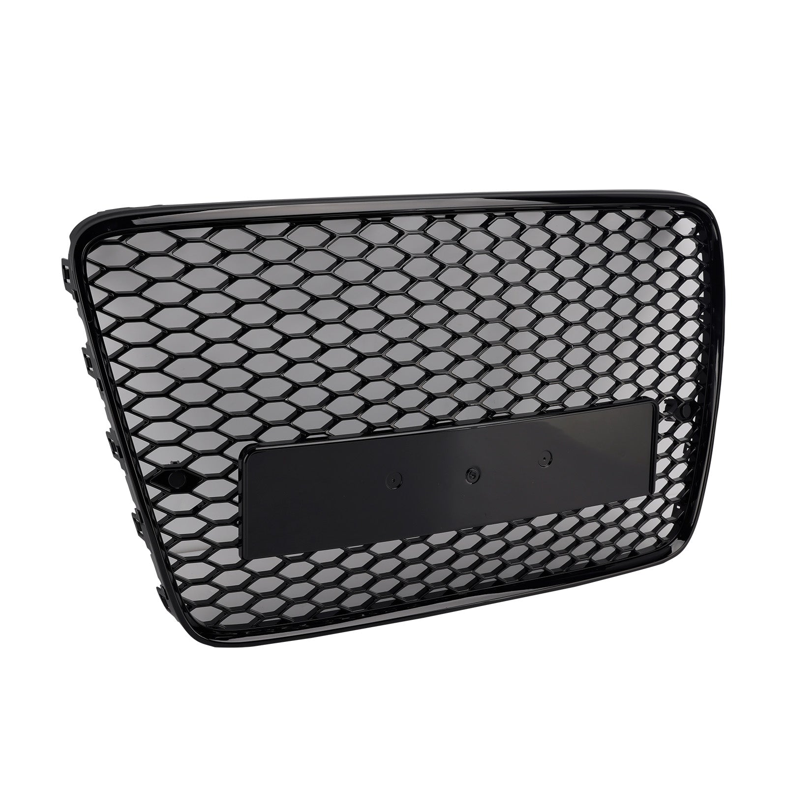 2005-2015 Audi Q7 SQ7 Gloss Black Front Bumper Radiator Vent Mesh Grille Grill