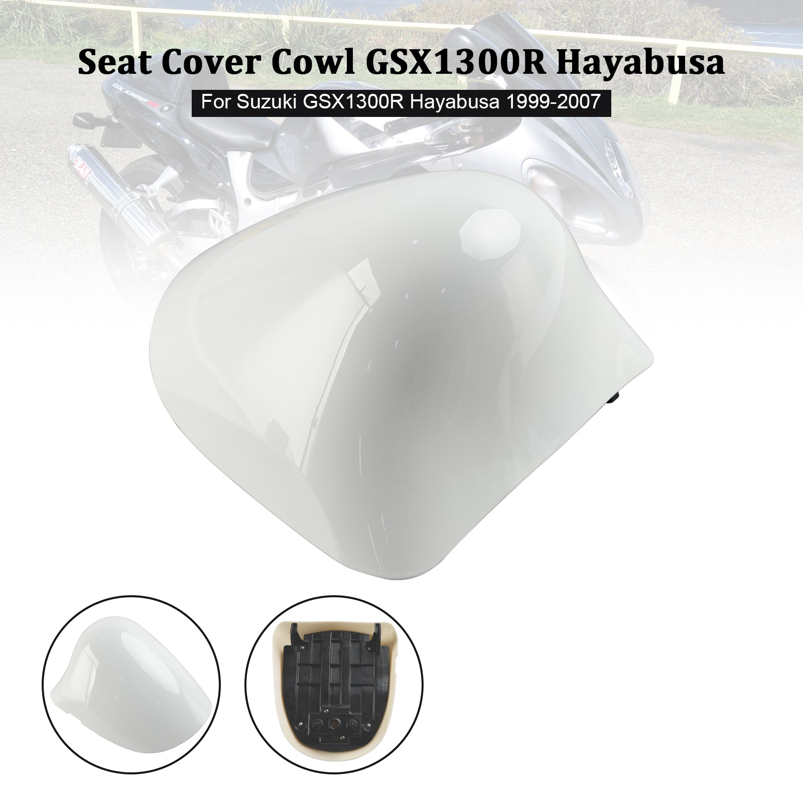 1999-2007 Suzuki GSX1300R GSX-R1300 Hayabusa Rear Seat Fairing Cover