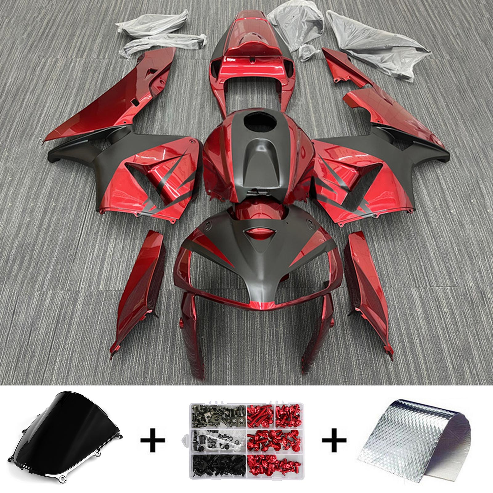 2005-2006 Honda CBR600RR F5 Fairing Kit Bodywork Plastic ABS