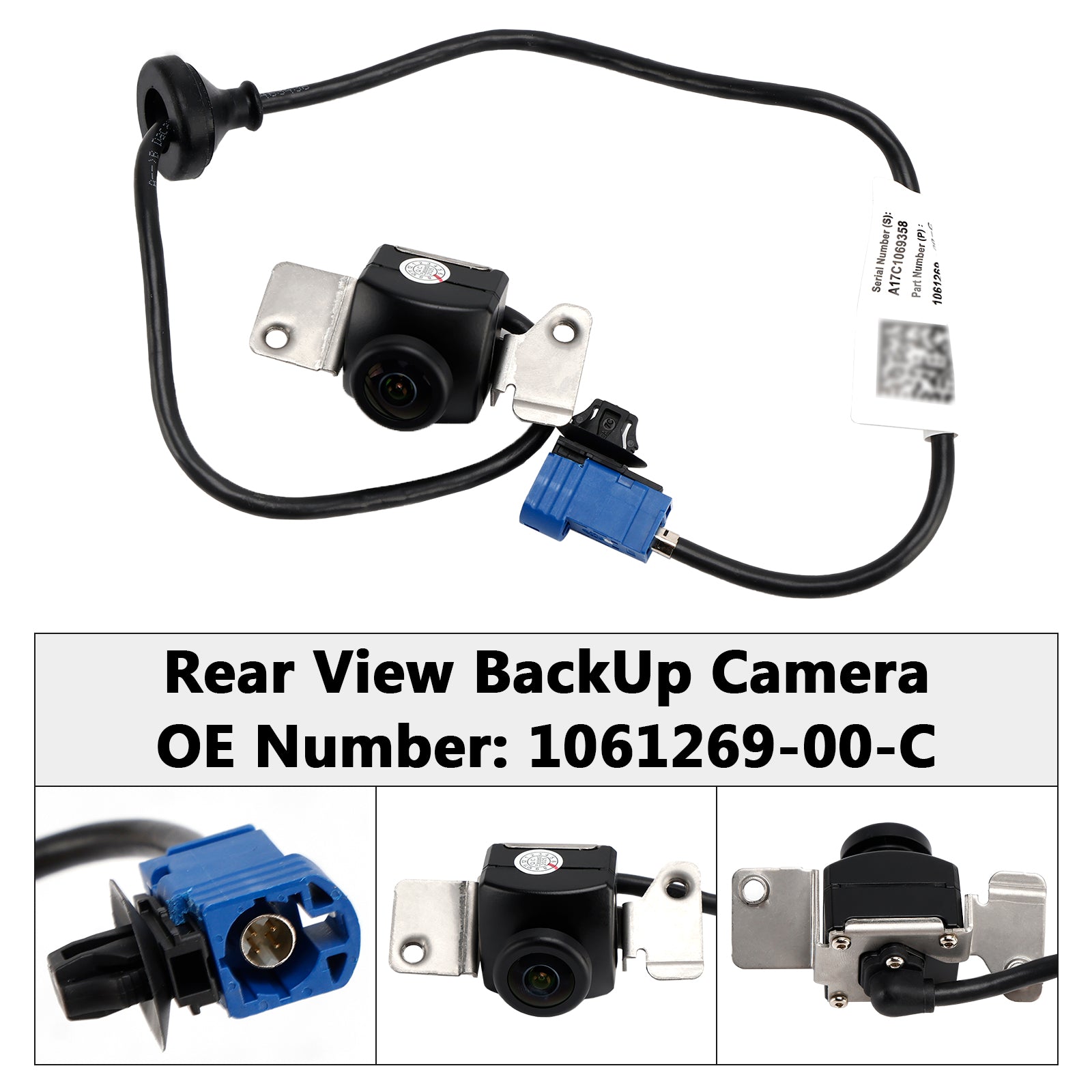 Rear View BackUp Camera 1061269-00-C For Tesla Model X S 2012-2021