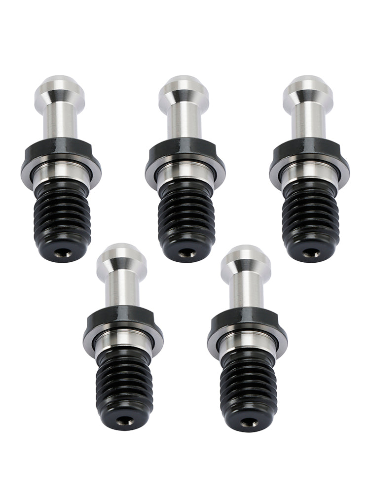 5Pcs CAT40 45掳 Pull Stud Retention Knob Fits For Any Haas CAT40 CNC Silver