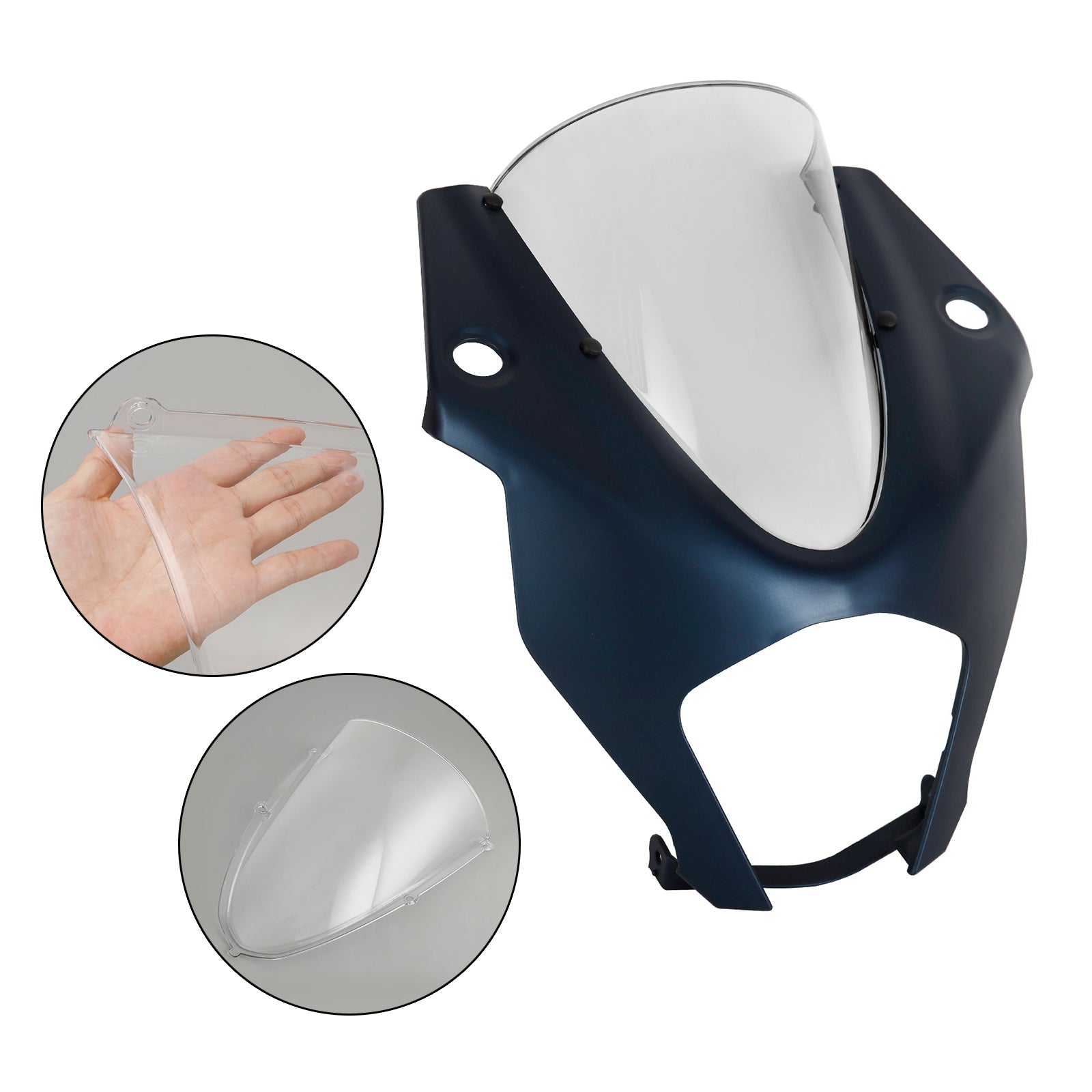2022-2023 RC390 Windshield WindScreen Headlight Fairing Cover Generic