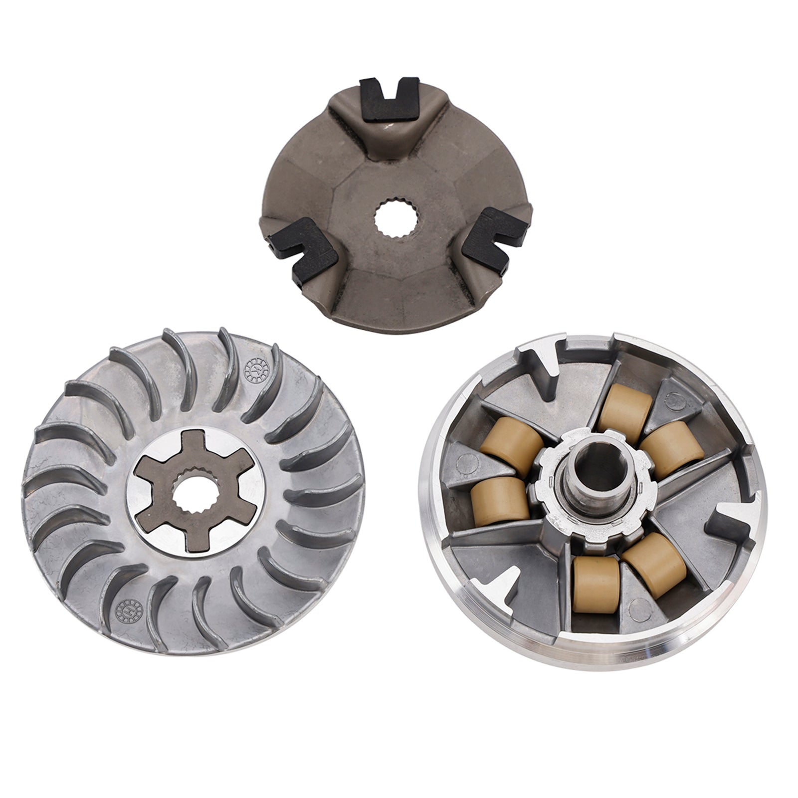 Front Clutch Variator Pulley Set 22102-116-000 For Adly Atv 50 V/Rs Supercross