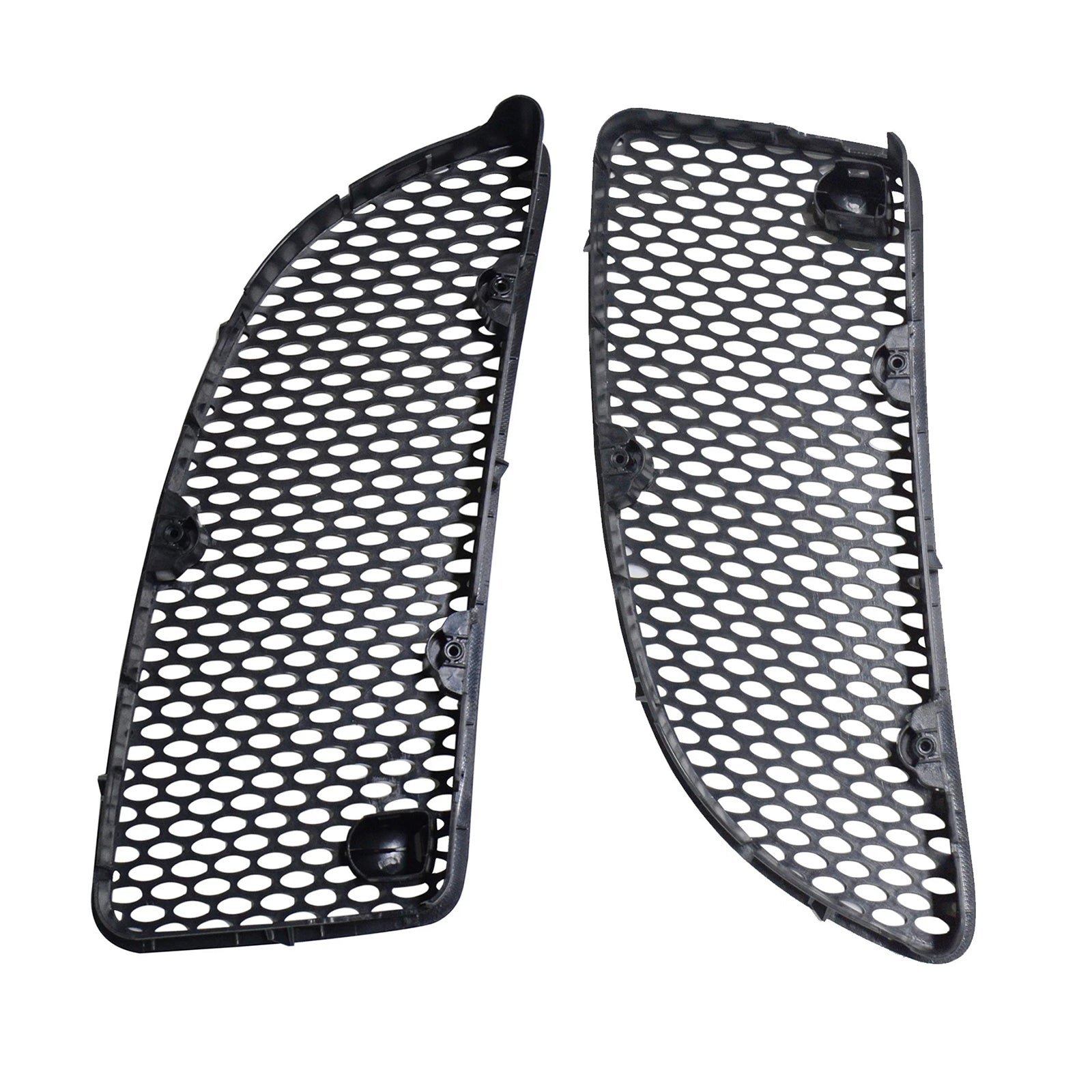2x Front Hood Vent Grille Cover For Mercedes R171 SLK280 SLK300 SLK350 2005-2011