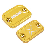 Gold Front Brake & Clutch Reservoir Cap For Ducati Scrambler 800 1100 2015-2025